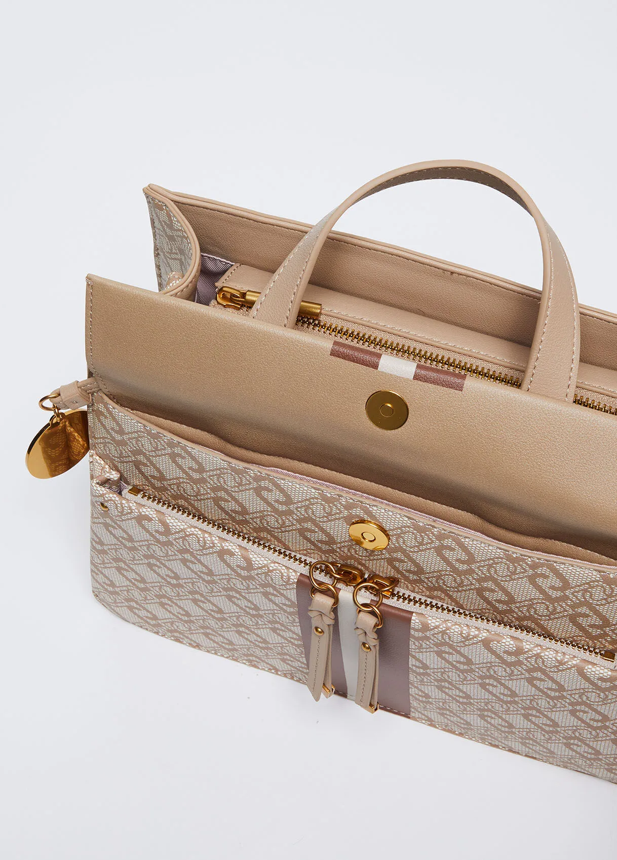 Borsa a mano con logo