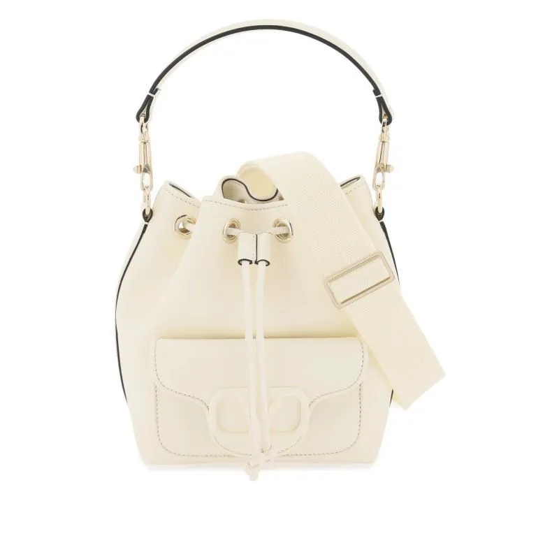 Borsa a secchiello Locò in pelle