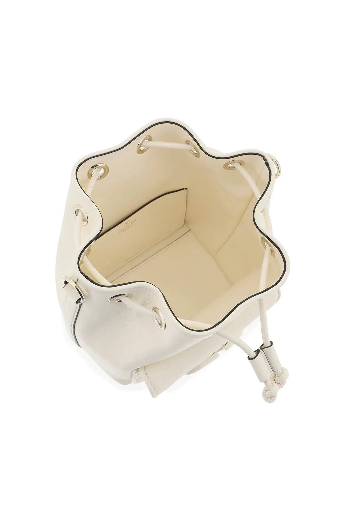 Borsa a secchiello Locò in pelle