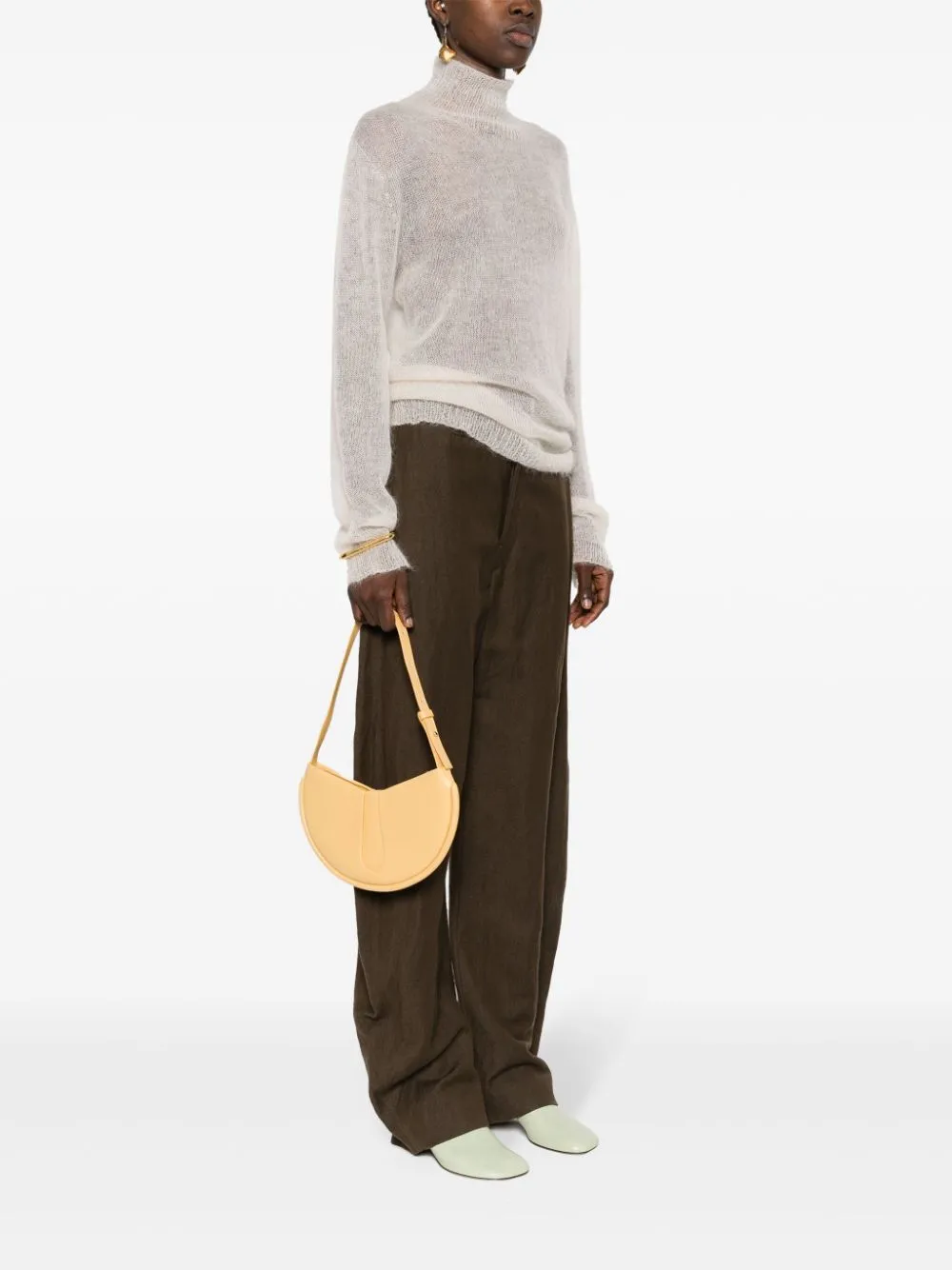 Borsa a spalla Ebe in giallo - donna
