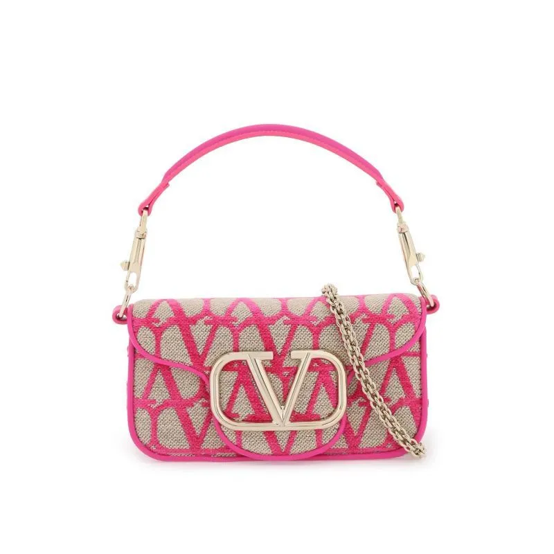 Borsa a spalla 'Locò' piccola in Toile Iconographe
