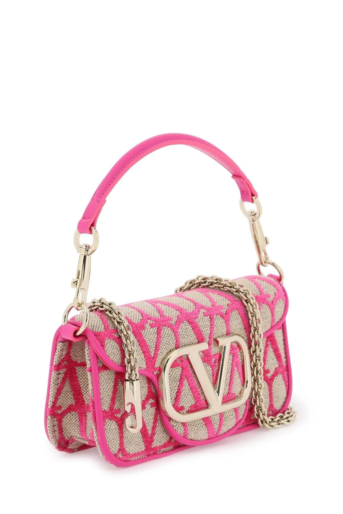 Borsa a spalla 'Locò' piccola in Toile Iconographe