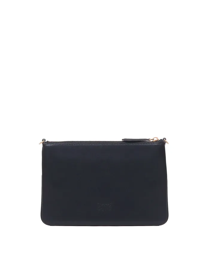 BORSA A TRACOLLA CON PLACCA LOGO
