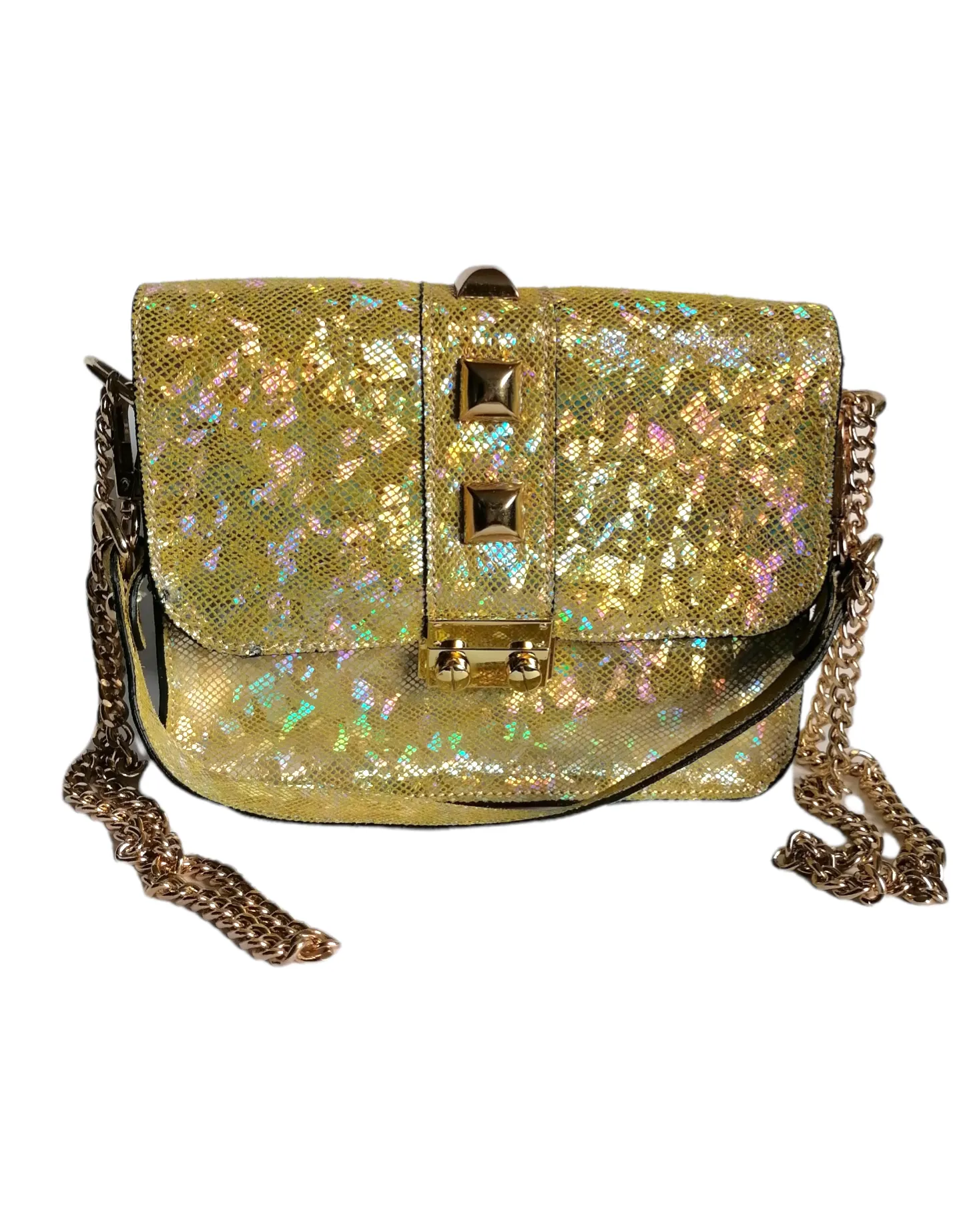 Borsa a Tracolla in Pelle Super Lucida