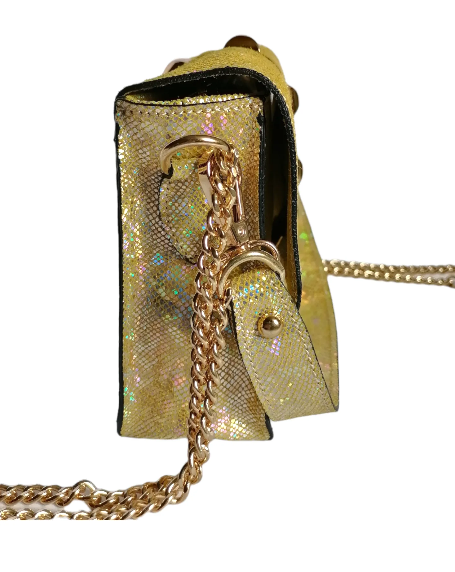 Borsa a Tracolla in Pelle Super Lucida
