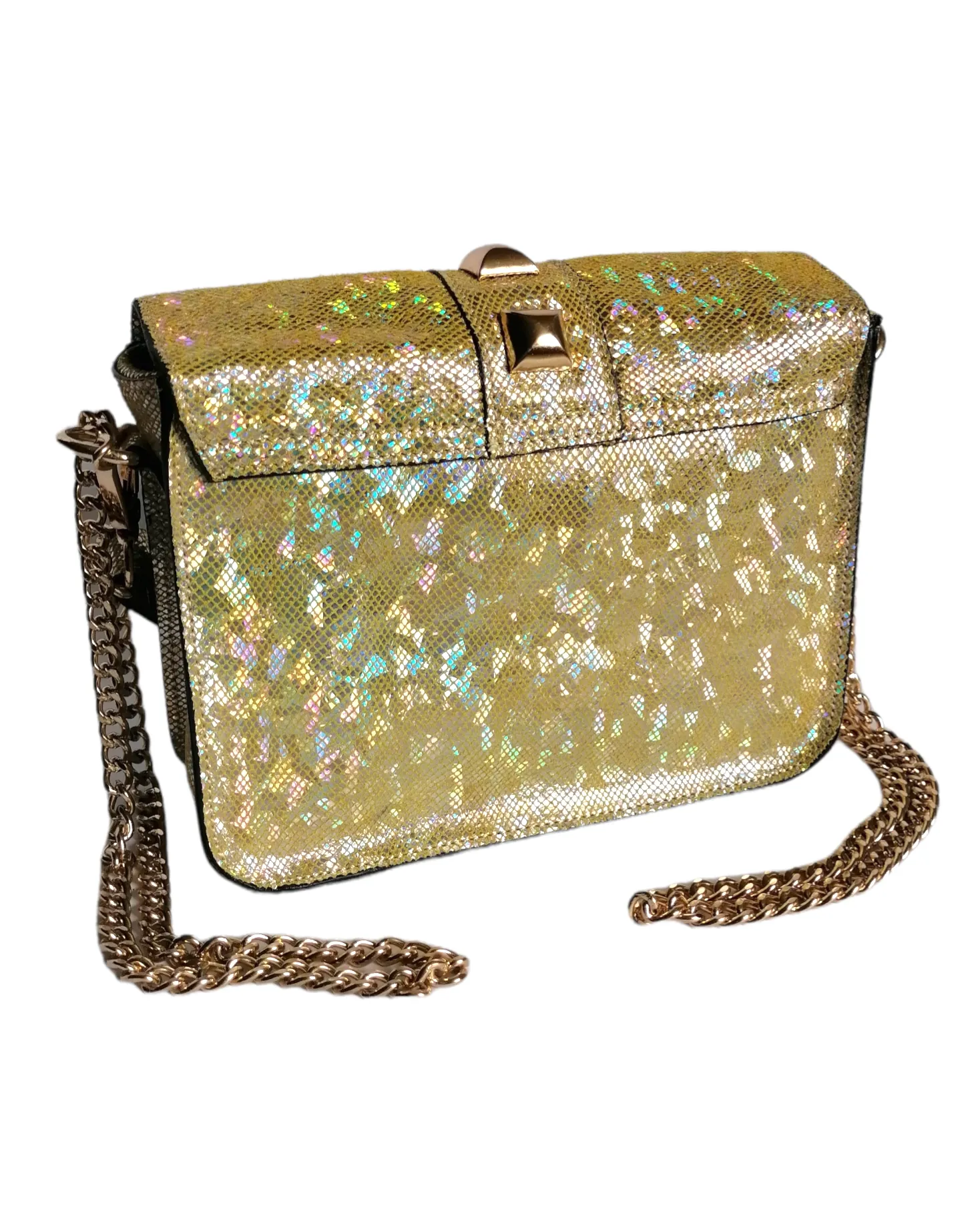 Borsa a Tracolla in Pelle Super Lucida
