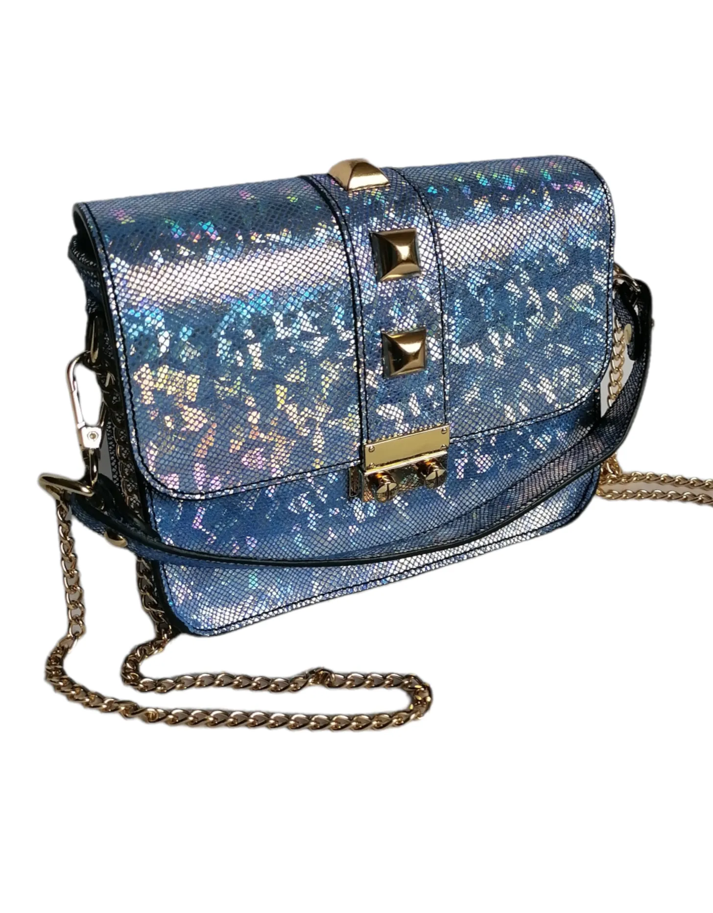 Borsa a Tracolla in Pelle Super Lucida