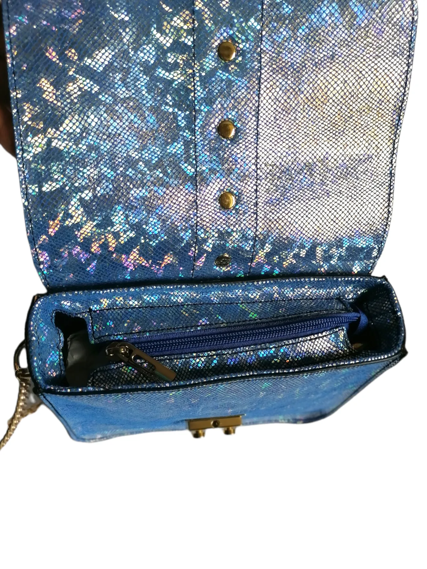 Borsa a Tracolla in Pelle Super Lucida