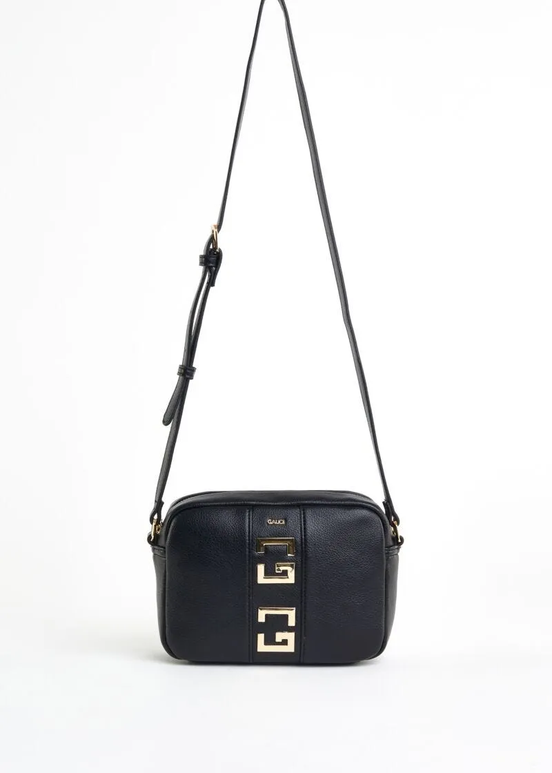 Borsa crossbody in simipelle