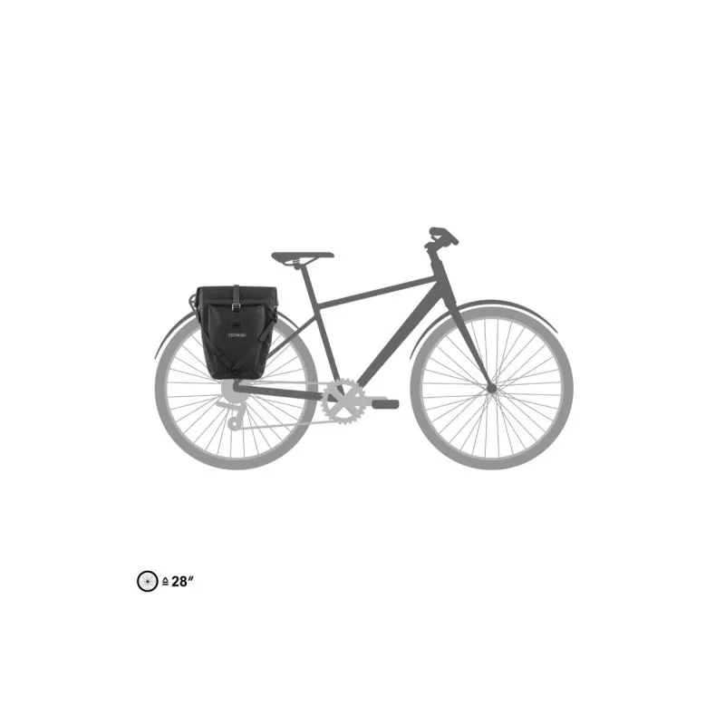 Borsa da bicicletta Ortlieb Back-Roller Plus QL2.1 20 L (nero)