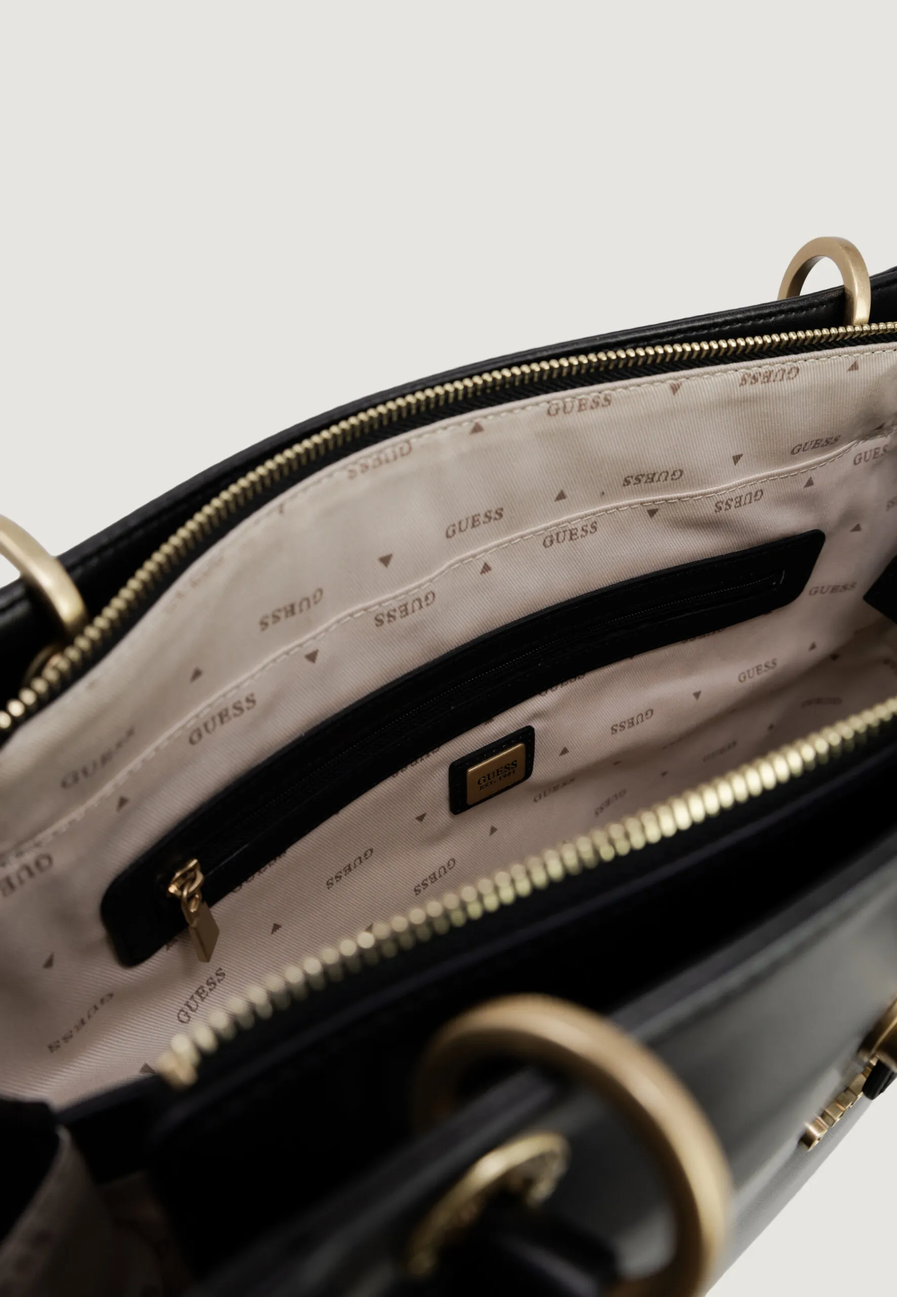 Borsa Guess KUBA NOEL TOTE Nero