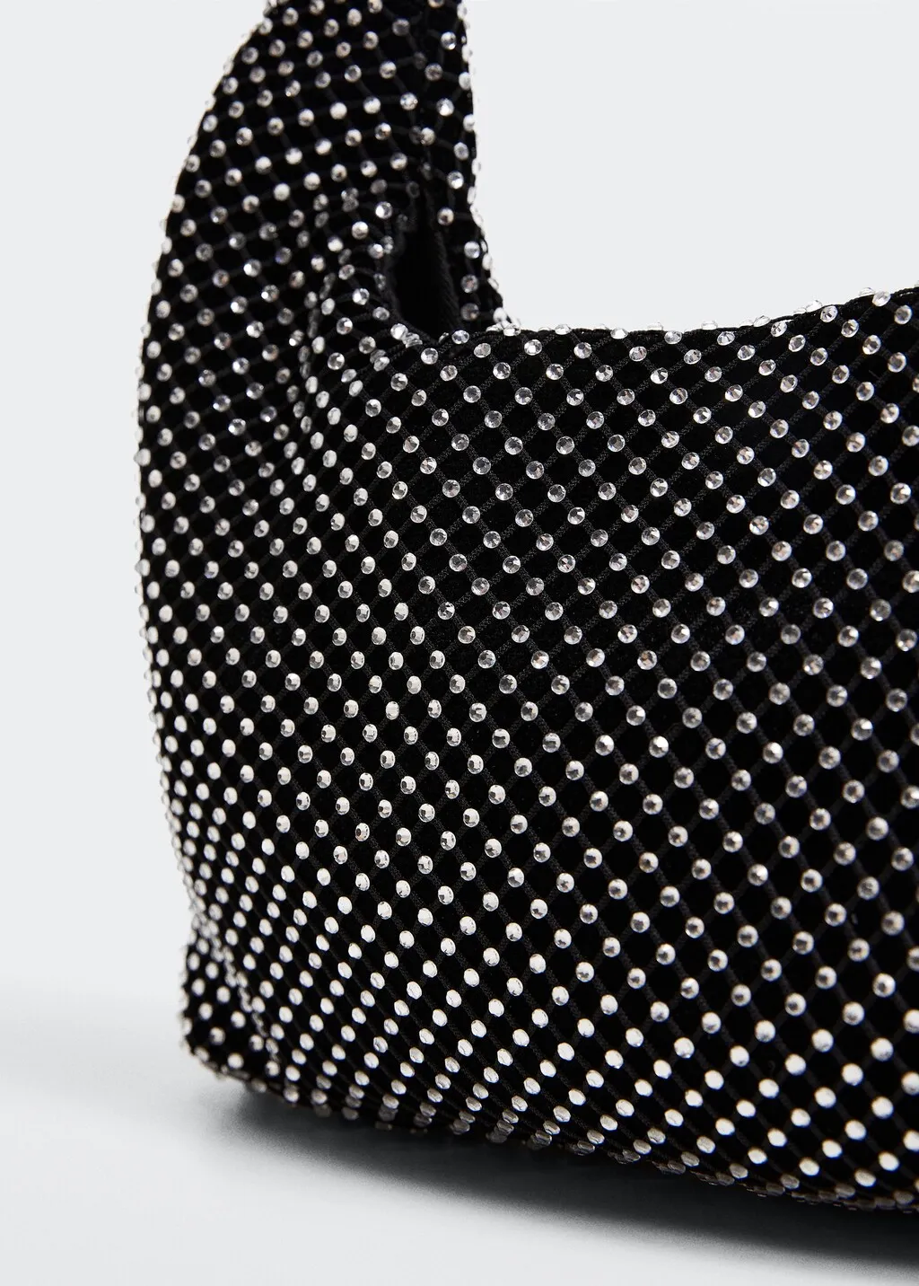 Borsa spalla strass