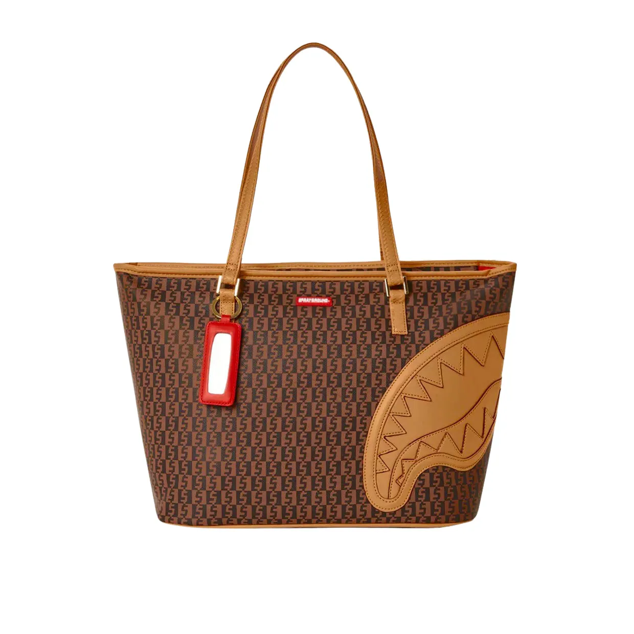 Borsa Sprayground Split Infinity Henny Tote Marrone