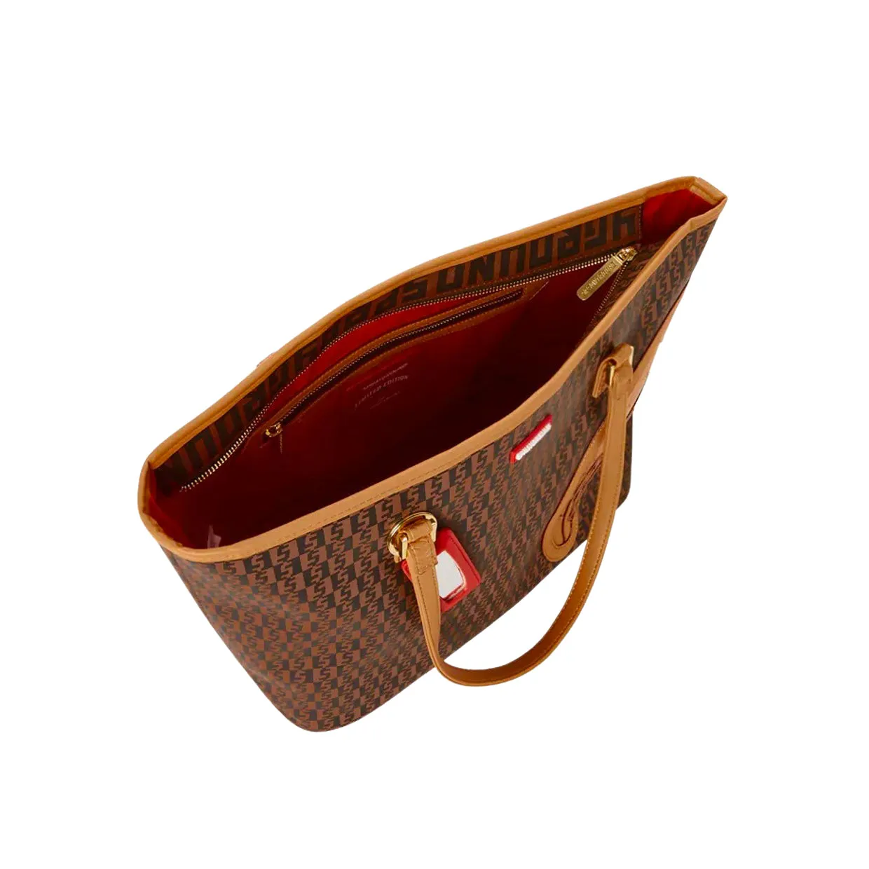 Borsa Sprayground Split Infinity Henny Tote Marrone
