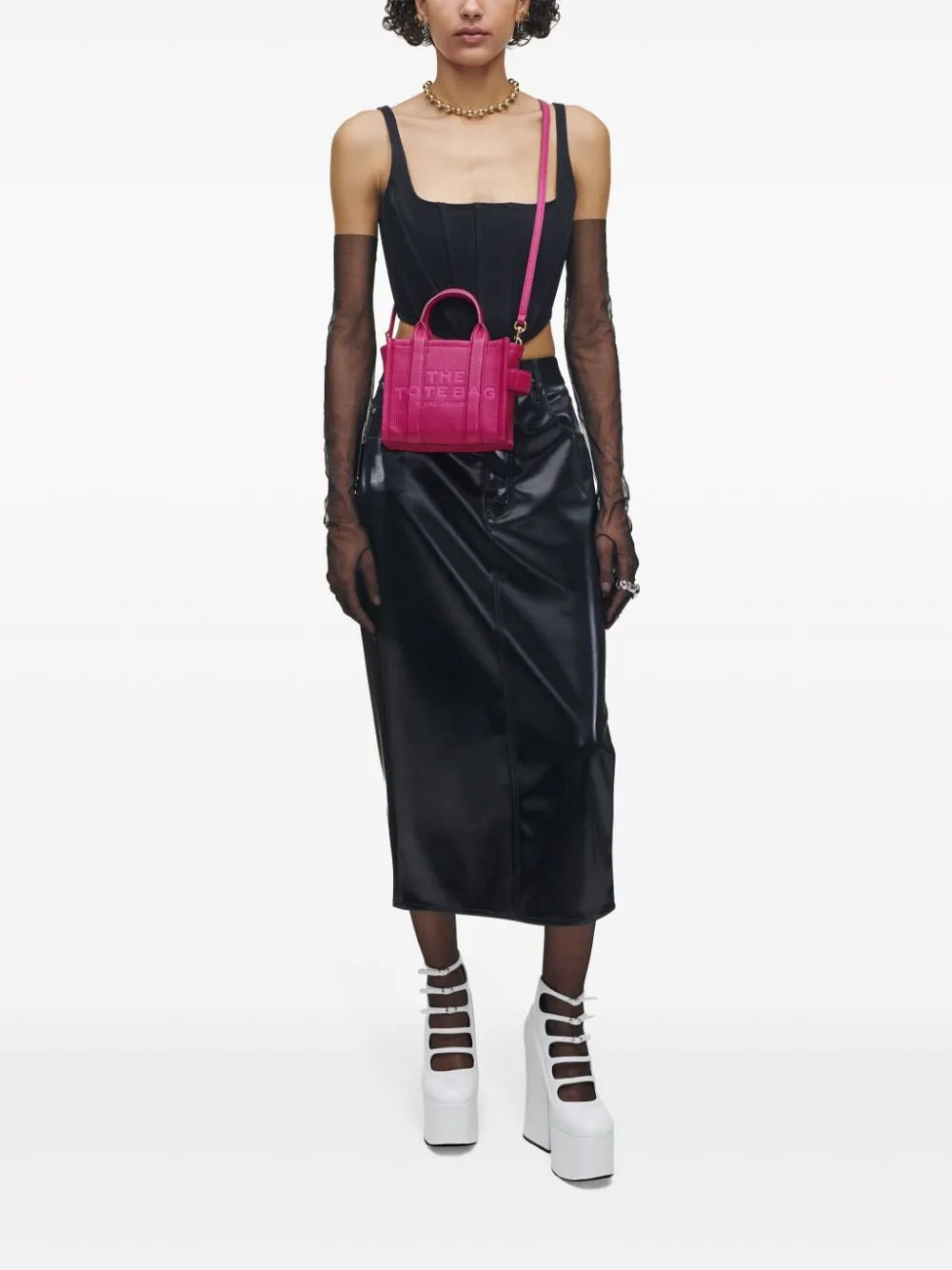 Borsa the small tote in rosa - donna