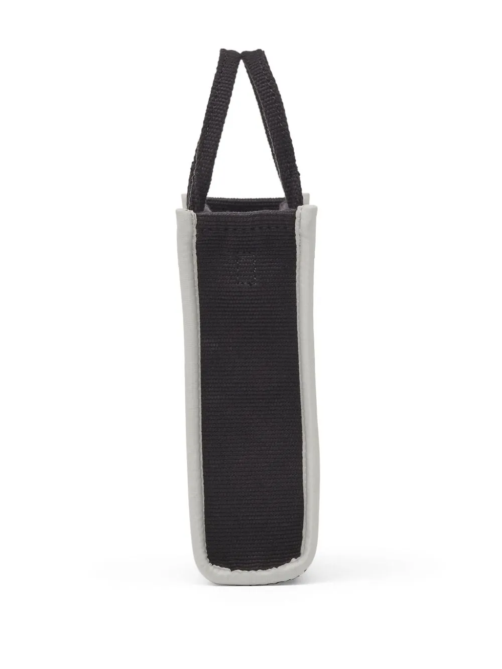 Borsa tote con logo in nero - unisex