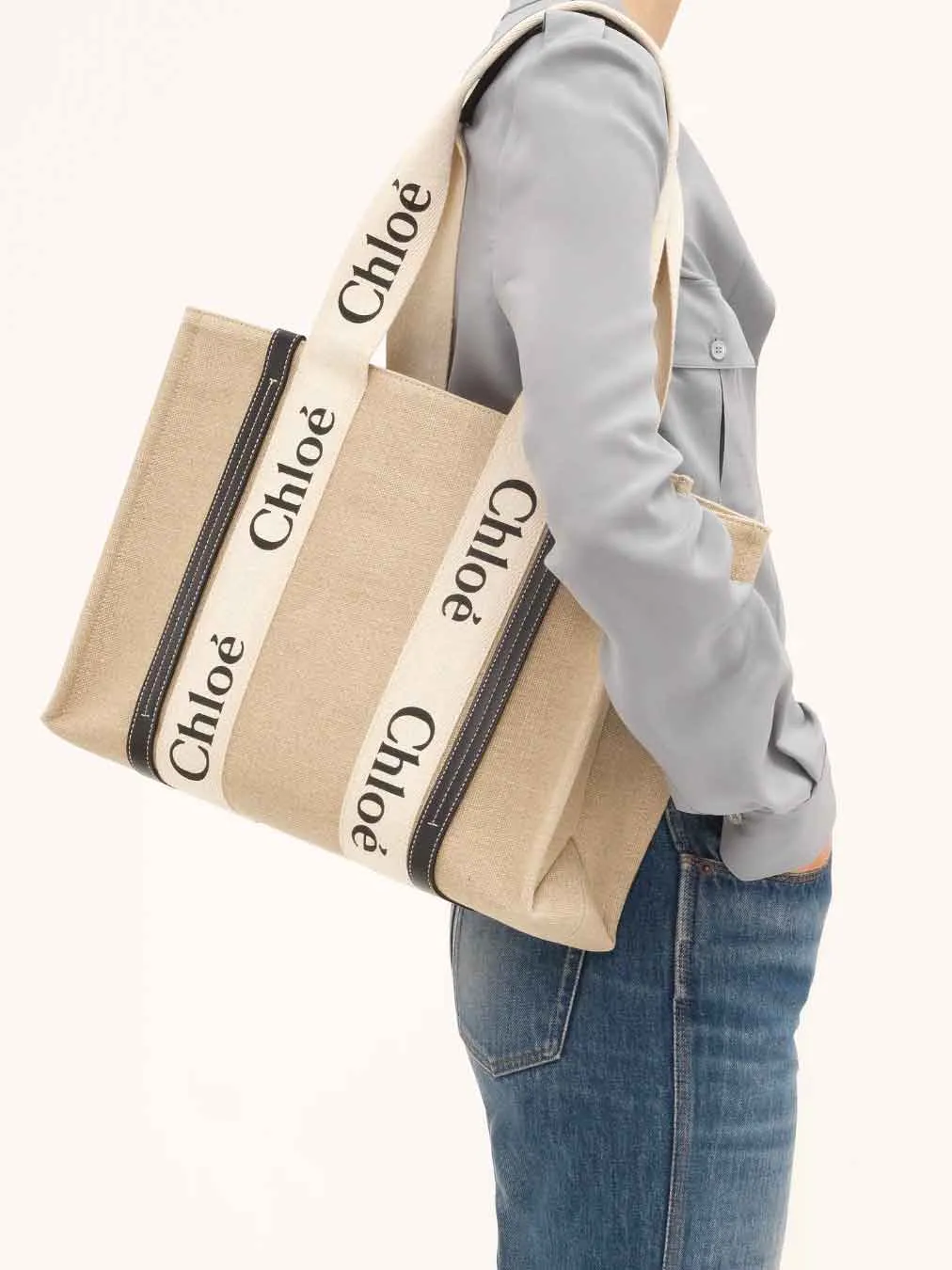 Borsa tote Woody media