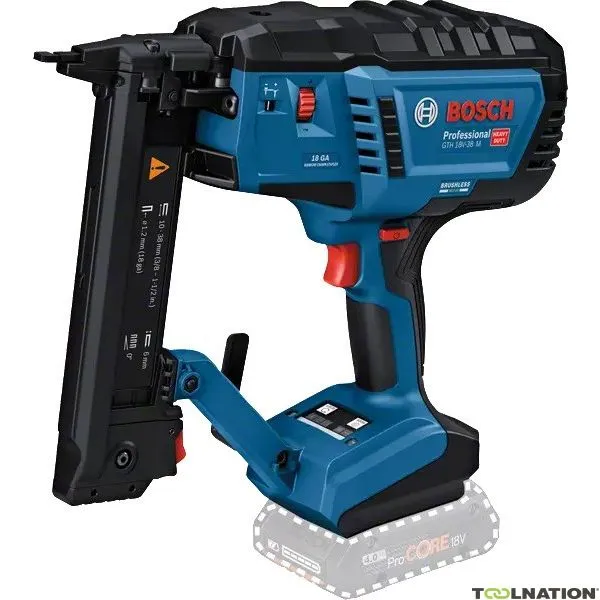 Bosch Professional 0601482500 GTH 18V-38 M Cucitrice professionale Accu 10-38 mm 18V senza batterie e caricabatterie
