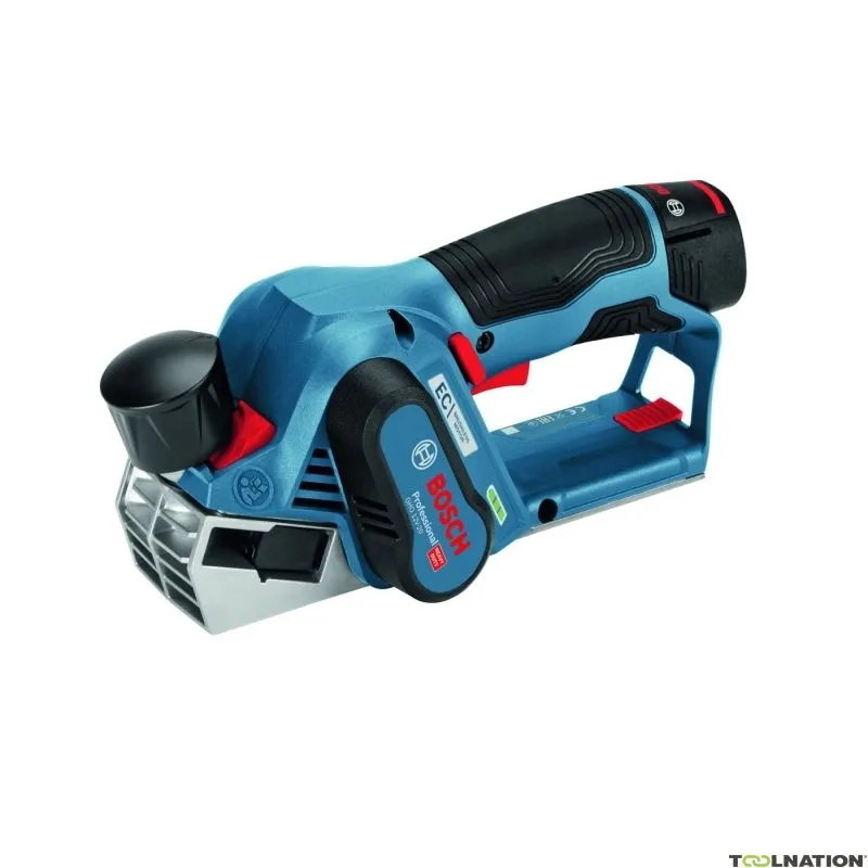 Bosch Professional 06015A7001 Pialla GHO 12V-20 Accu + 2x batteria 3.0Ah + lama di ricambio