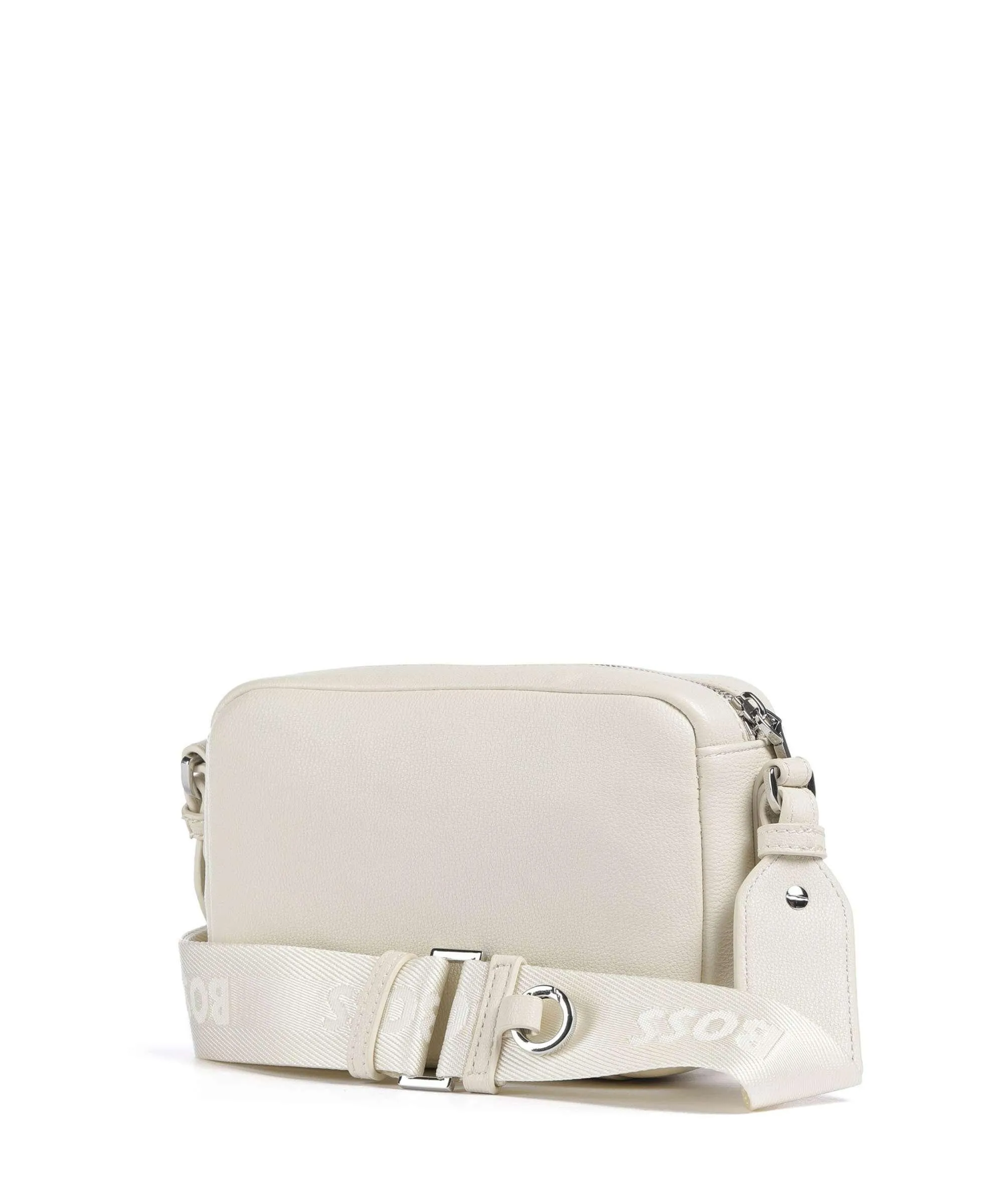  BOSS Addison Borsa a tracolla pelle sintetica avorio  