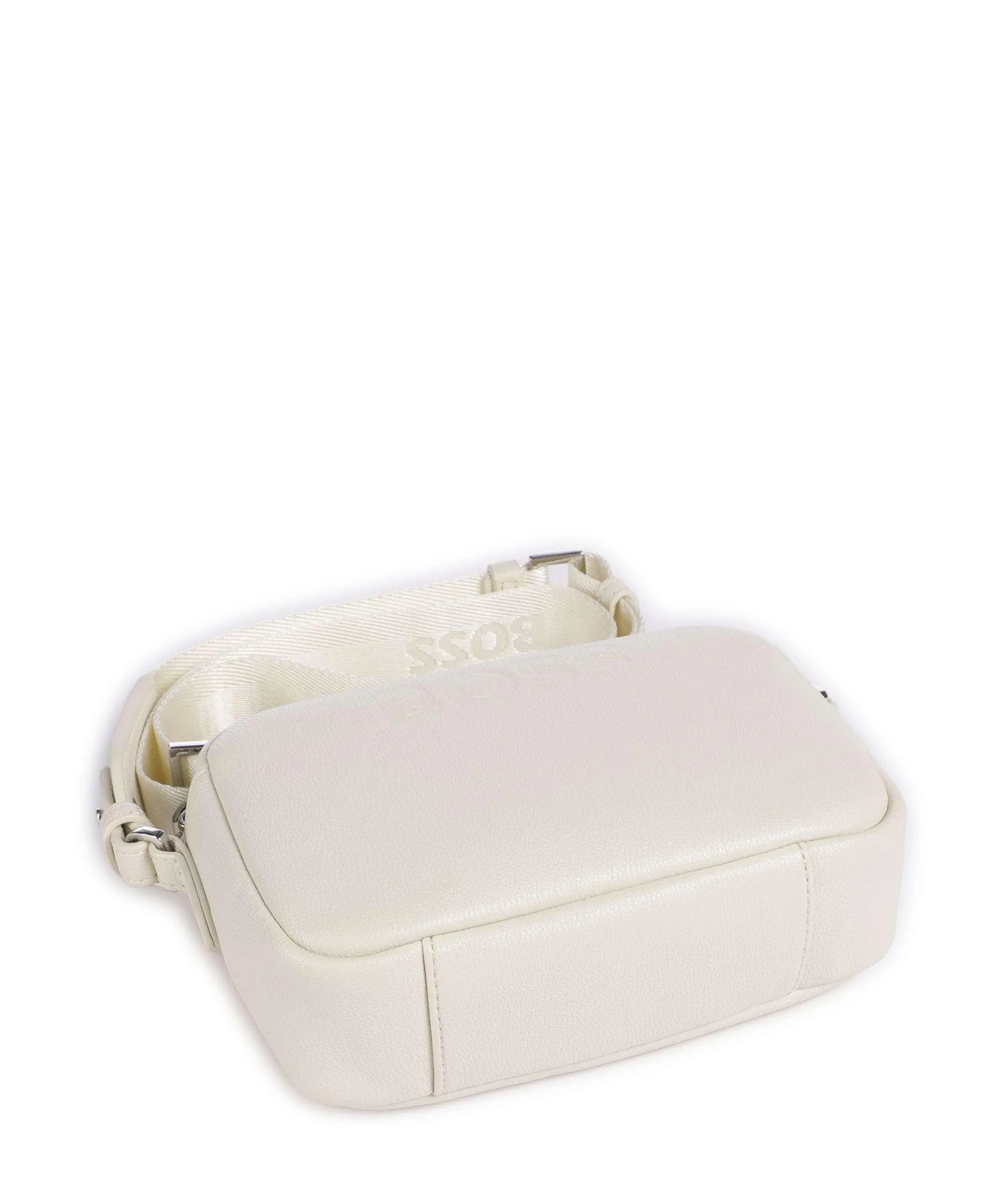  BOSS Addison Borsa a tracolla pelle sintetica avorio  