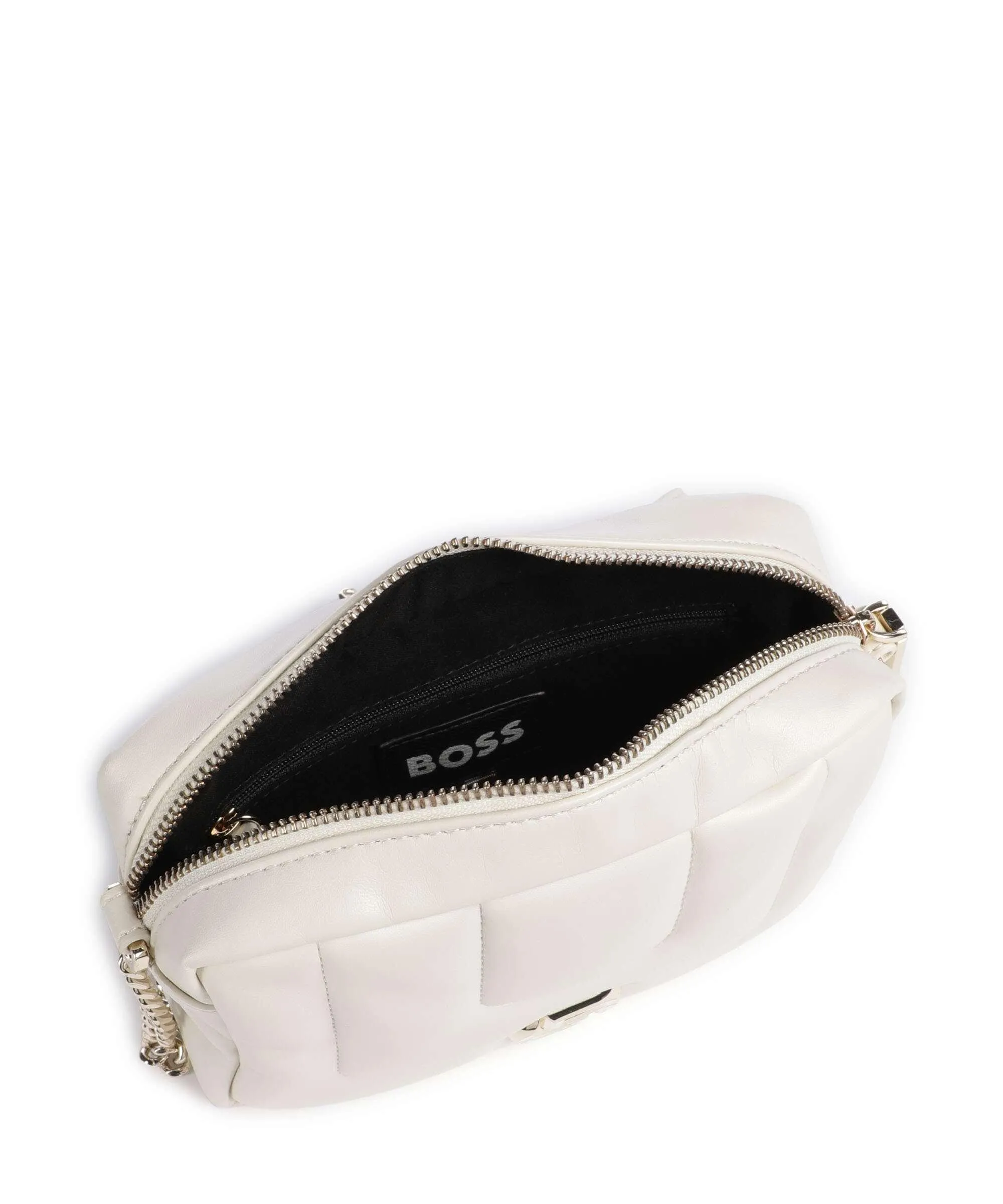  BOSS B Icon Borsa a tracolla poliuretano riciclato bianco  
