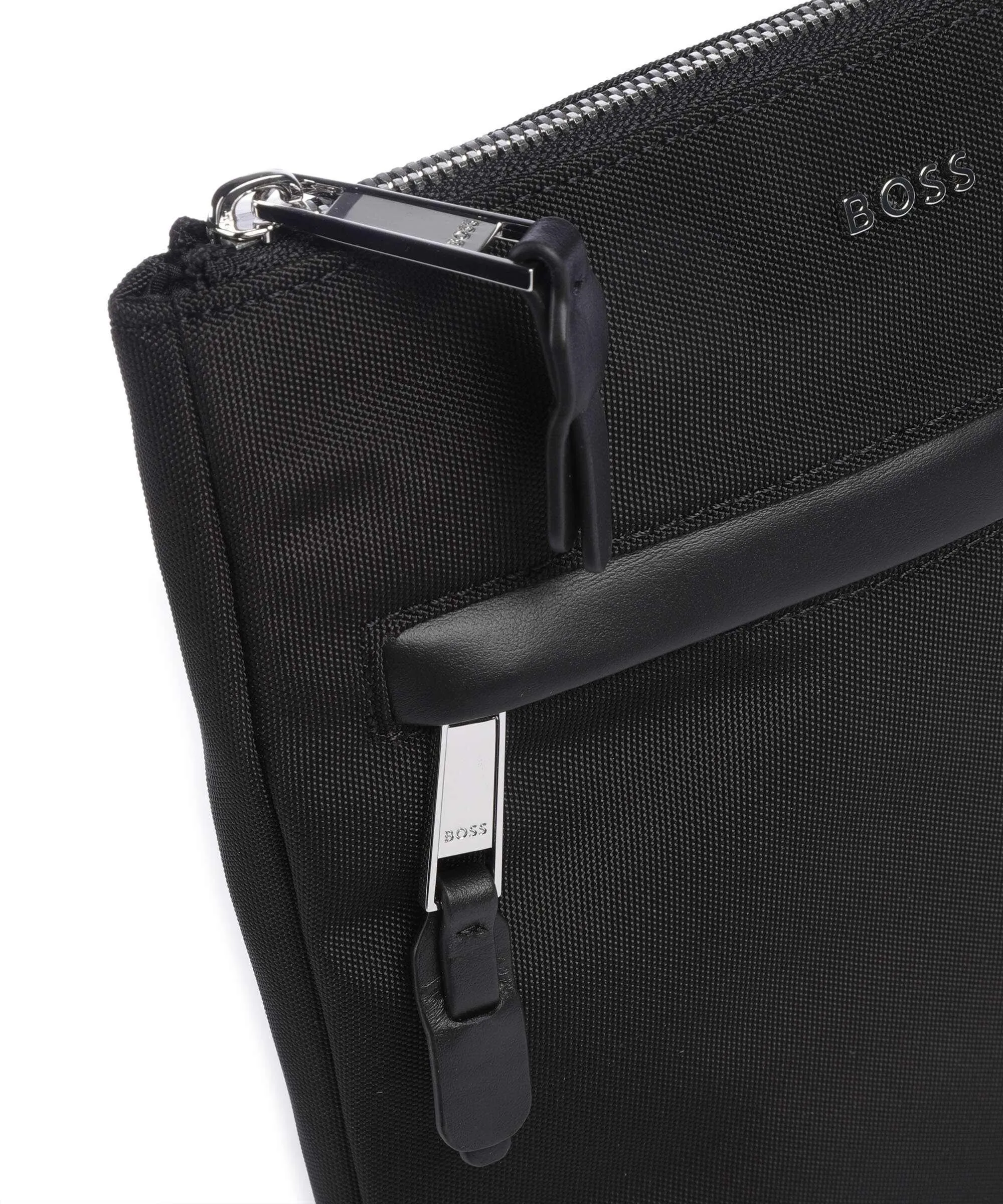  BOSS Highway Borsa a tracolla poliestere riciclato nero  