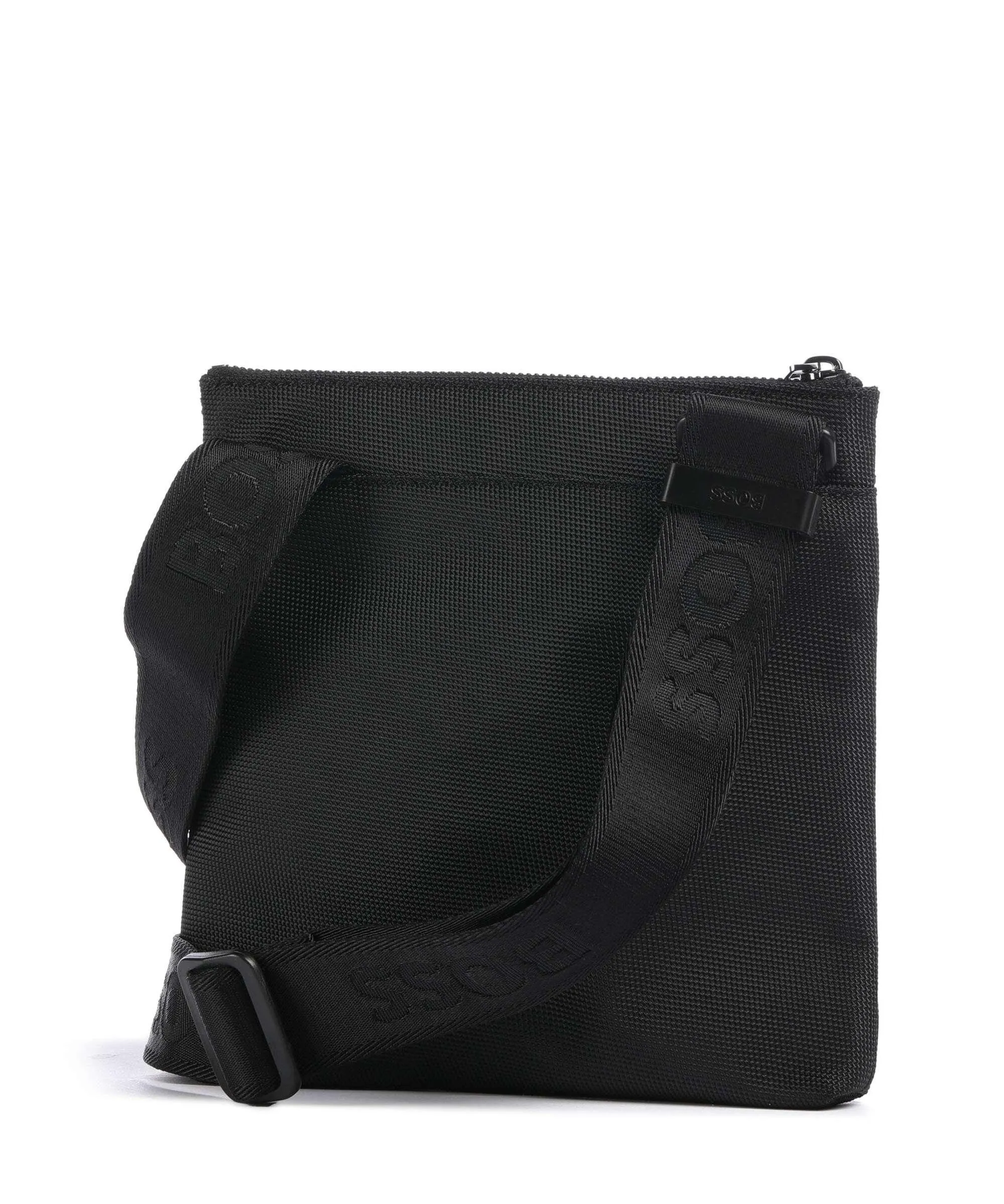  BOSS Ray Borsa a tracolla poliestere riciclato nero  
