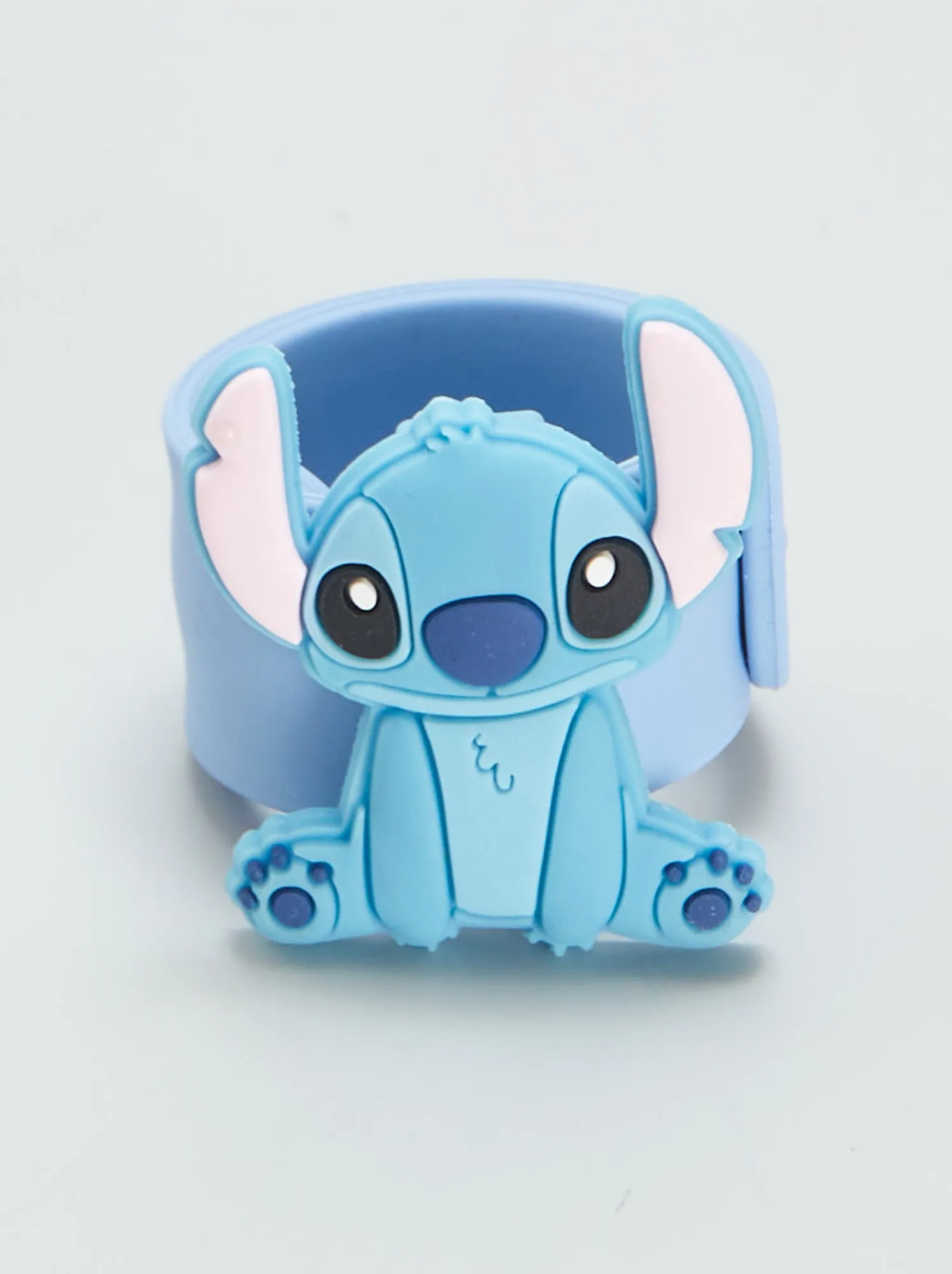 Bracciale clip clap 'Stitch' - BLU