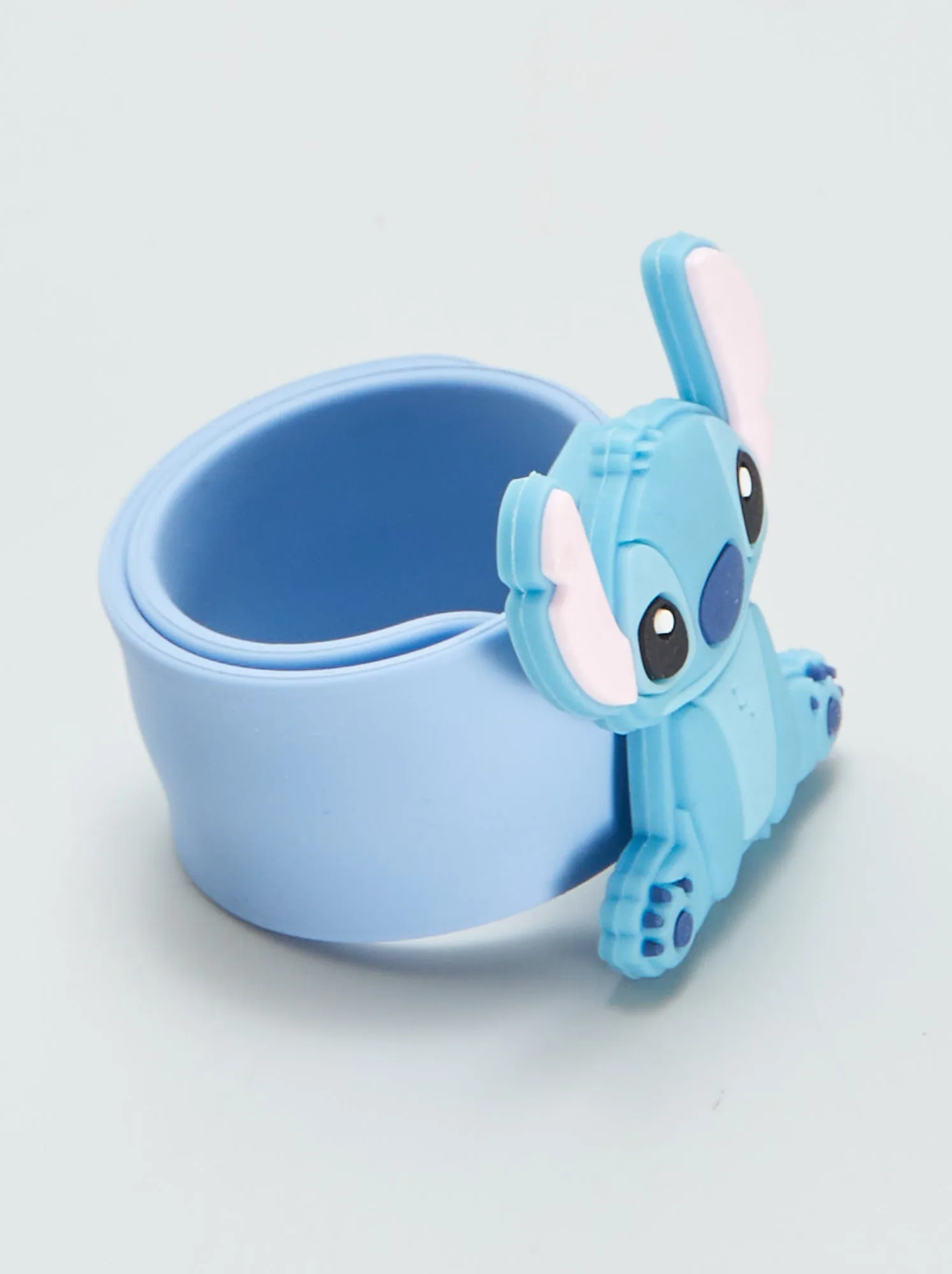 Bracciale clip clap 'Stitch' - BLU