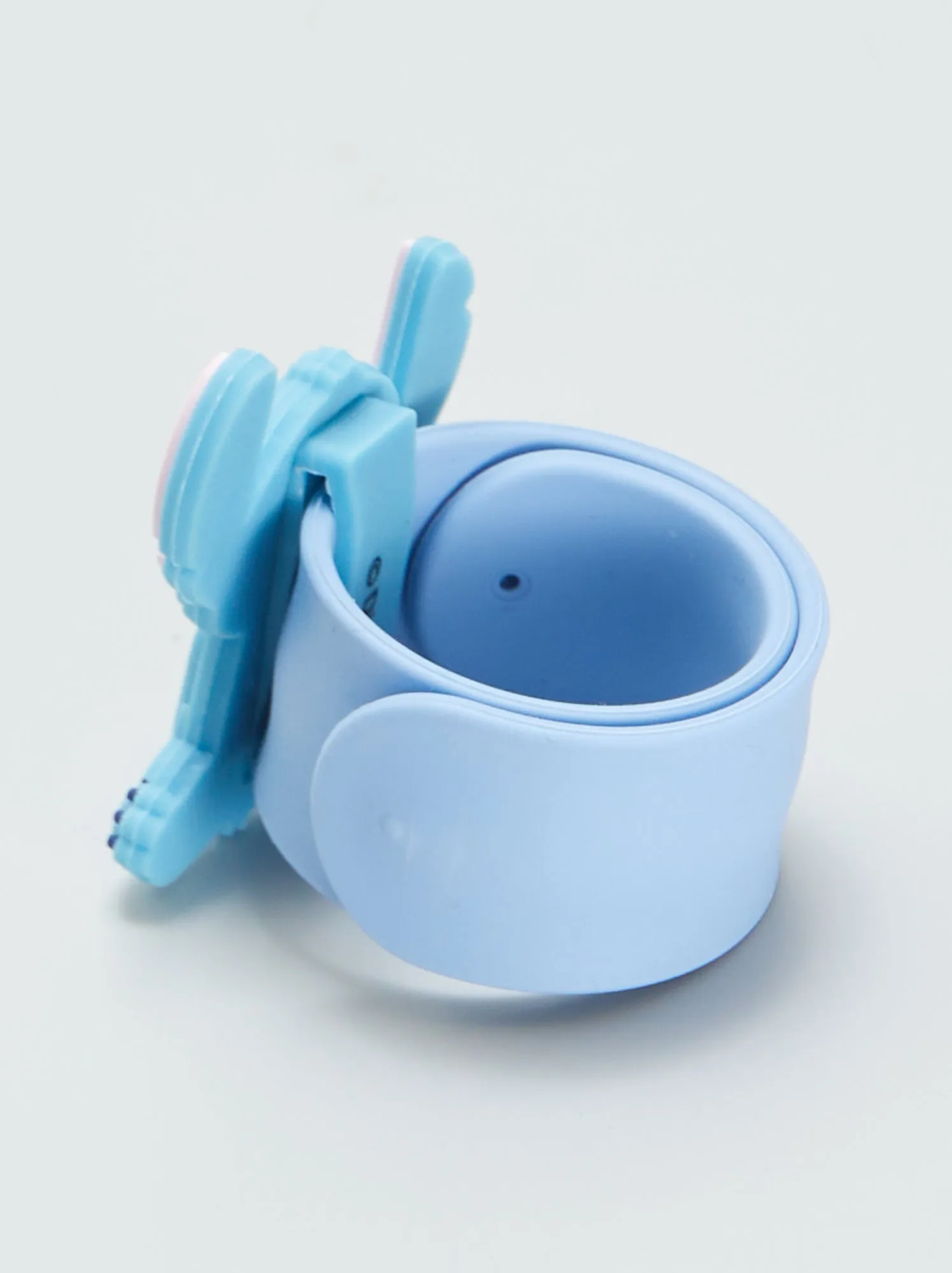 Bracciale clip clap 'Stitch' - BLU
