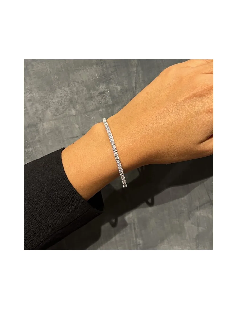 Bracciale tennis in Diamanti ct.2,00