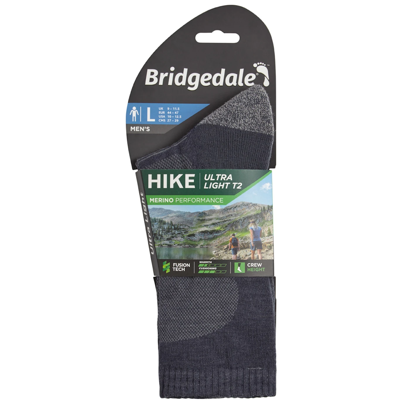     Bridgedale Hike UL T2 MP Crew