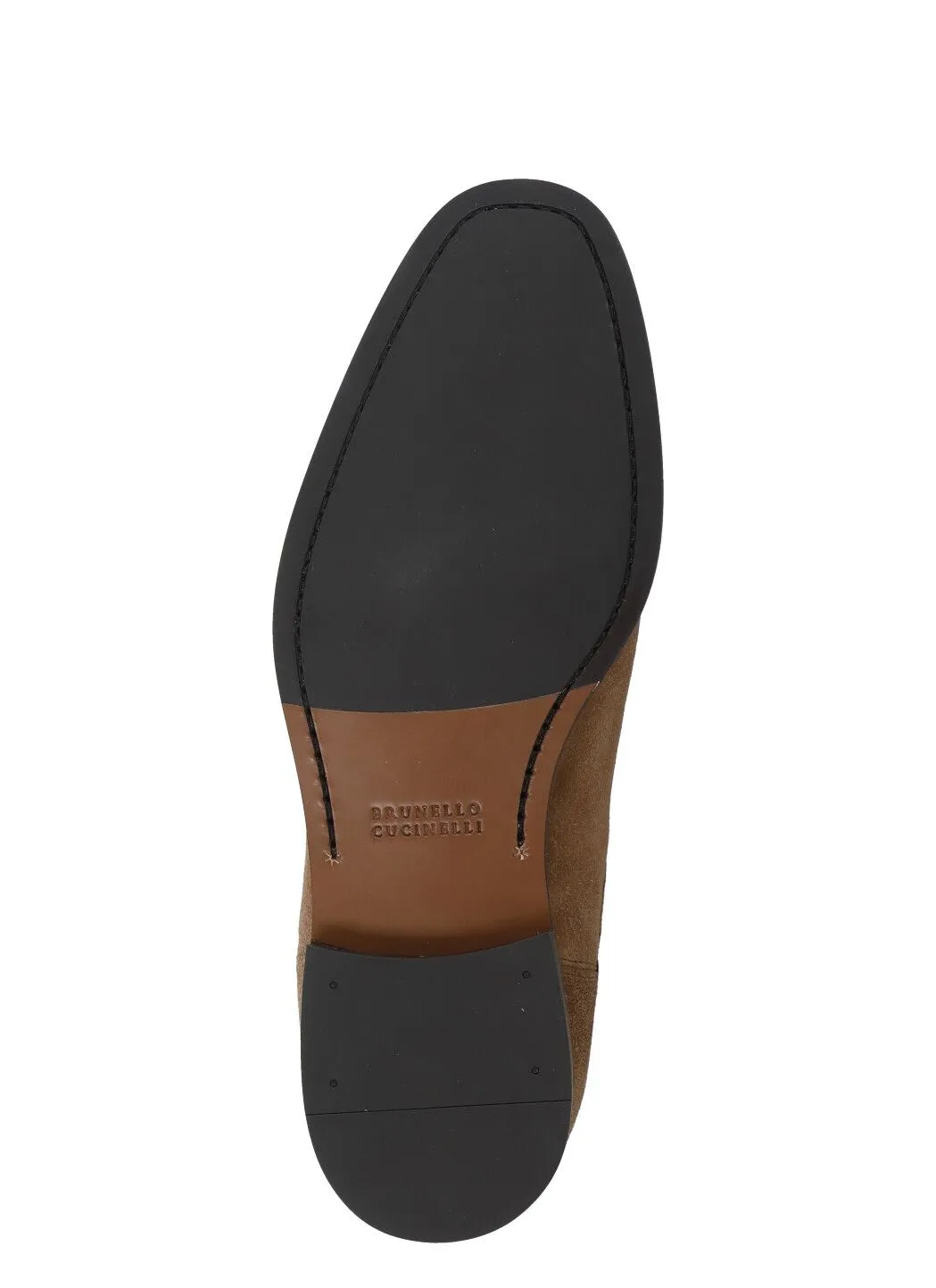  Brunello Cucinelli Stivali Chelsea in pelle scamosciata 