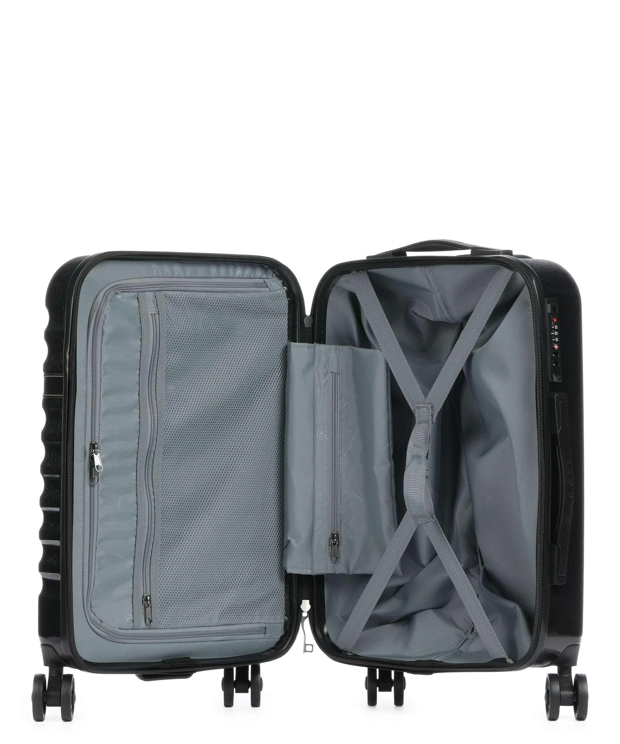  Bugatti Corium Valigia trolley (4 ruote) nero 56 cm  