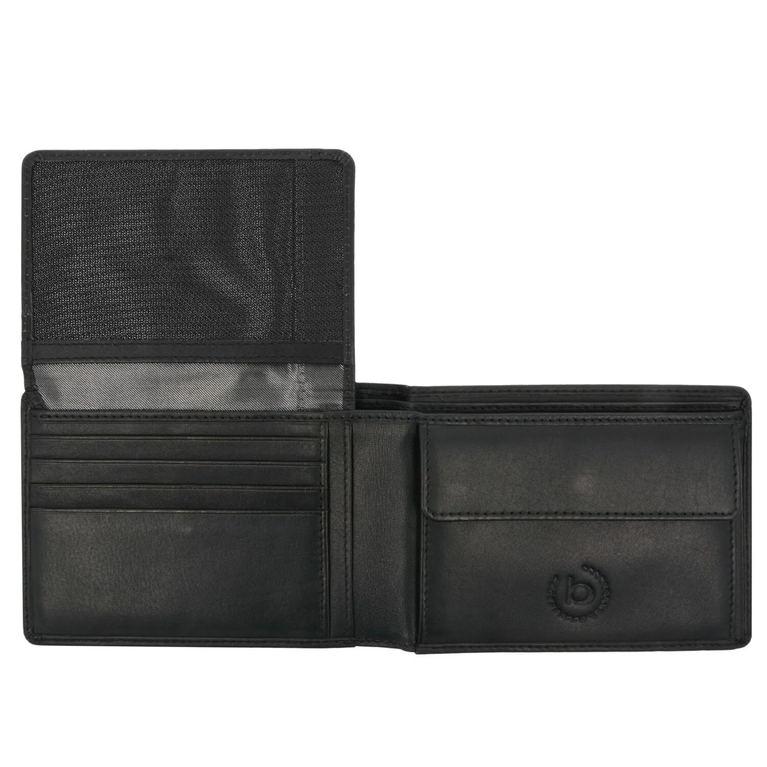 bugatti Portafoglio Primo in pelle 12 cm