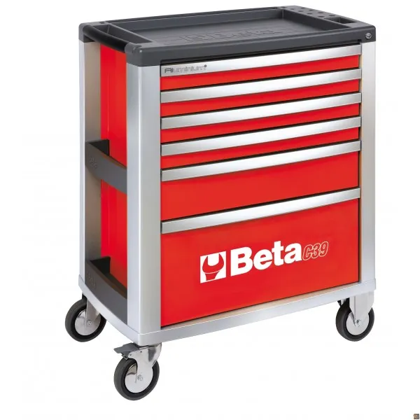 C39/6 - 3900 - CASSETTIERA MOBILE CON SEI CASSETTI - VUOTA BETA UTENSILI 039000033
