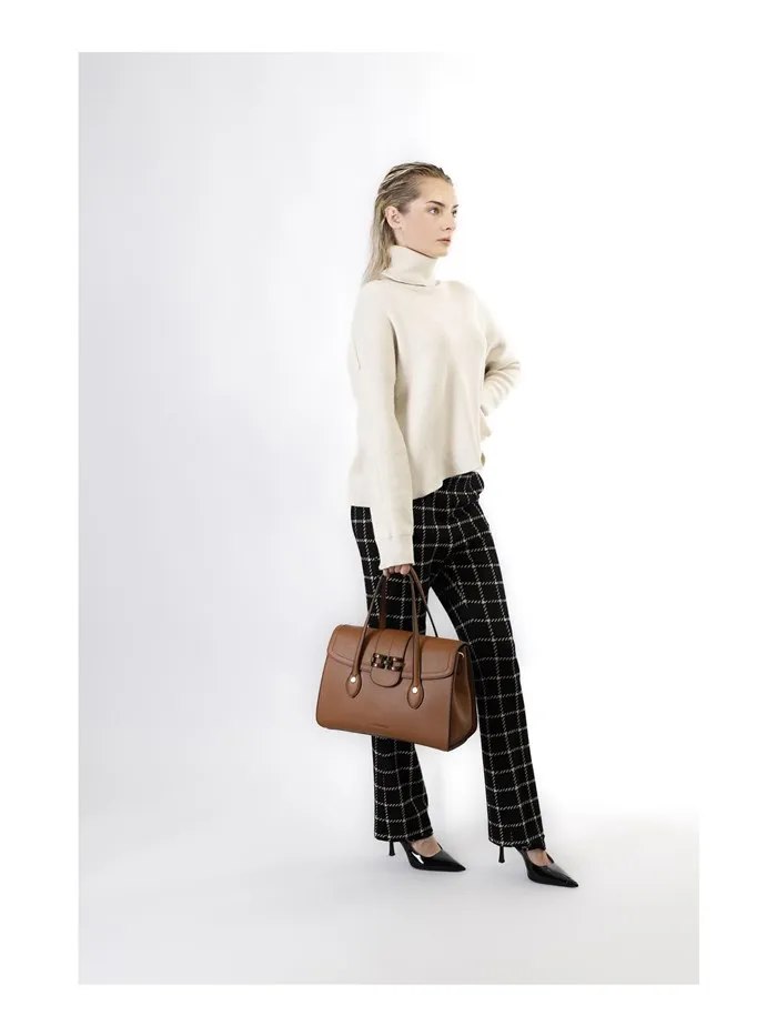 CAFENOIR  BORSA A MANO YF0714 MARRONE