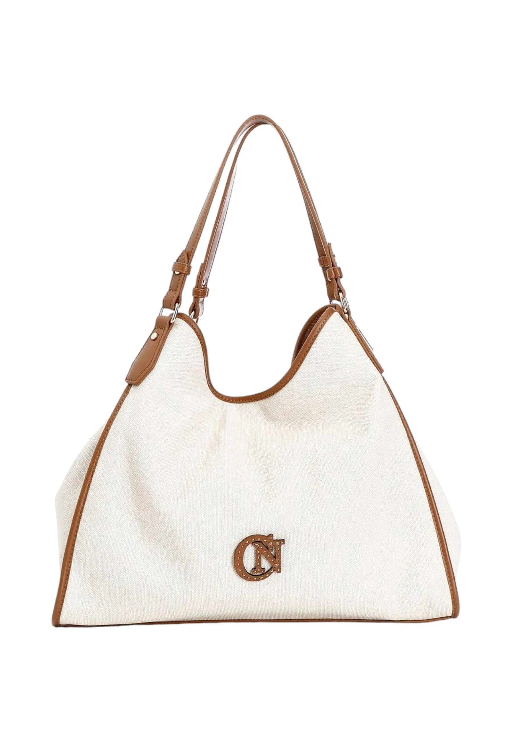 CAFENOIR Borsa Tote Donna Natural Bianco WI0630