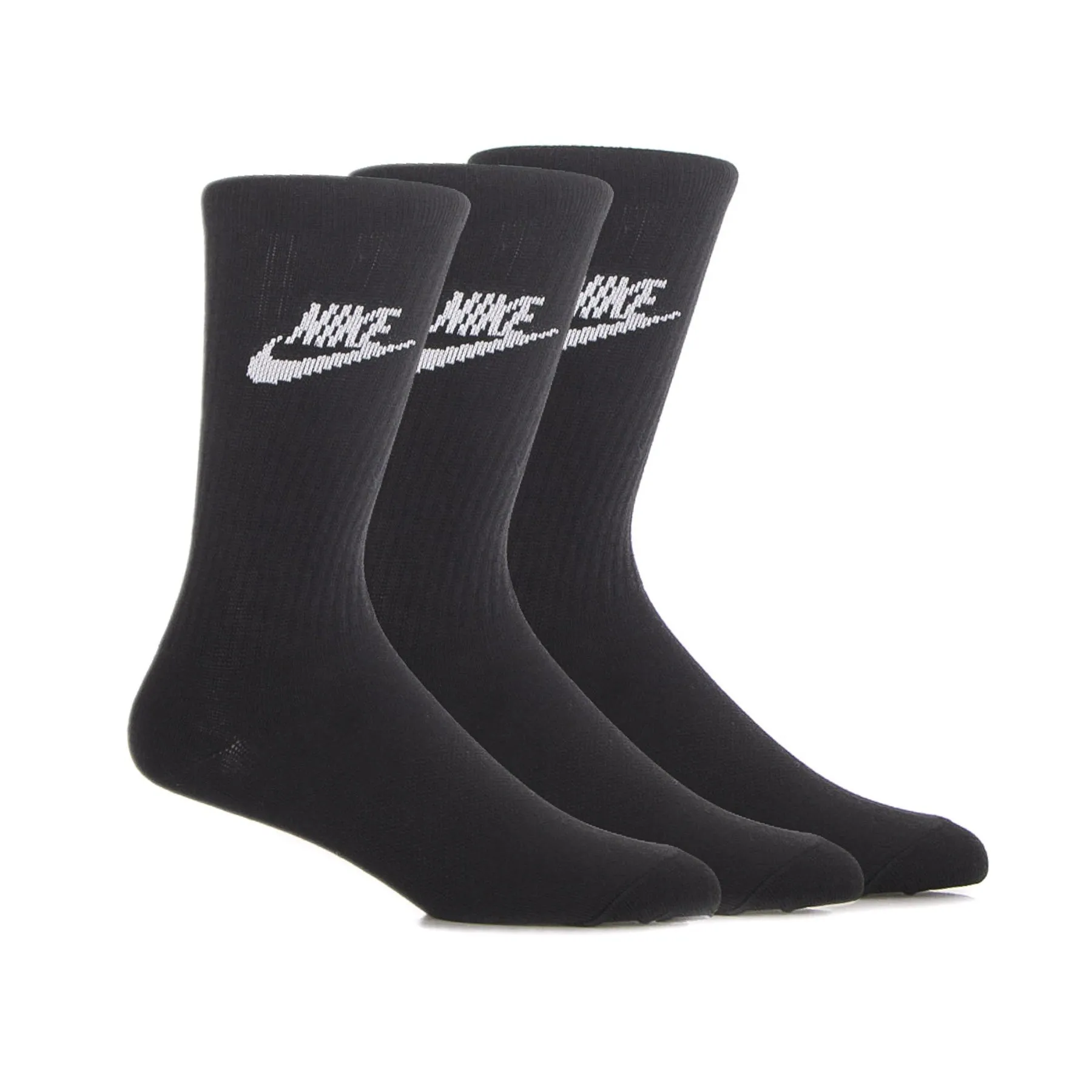 Calza Media Uomo Everyday Essential Crew Black/white