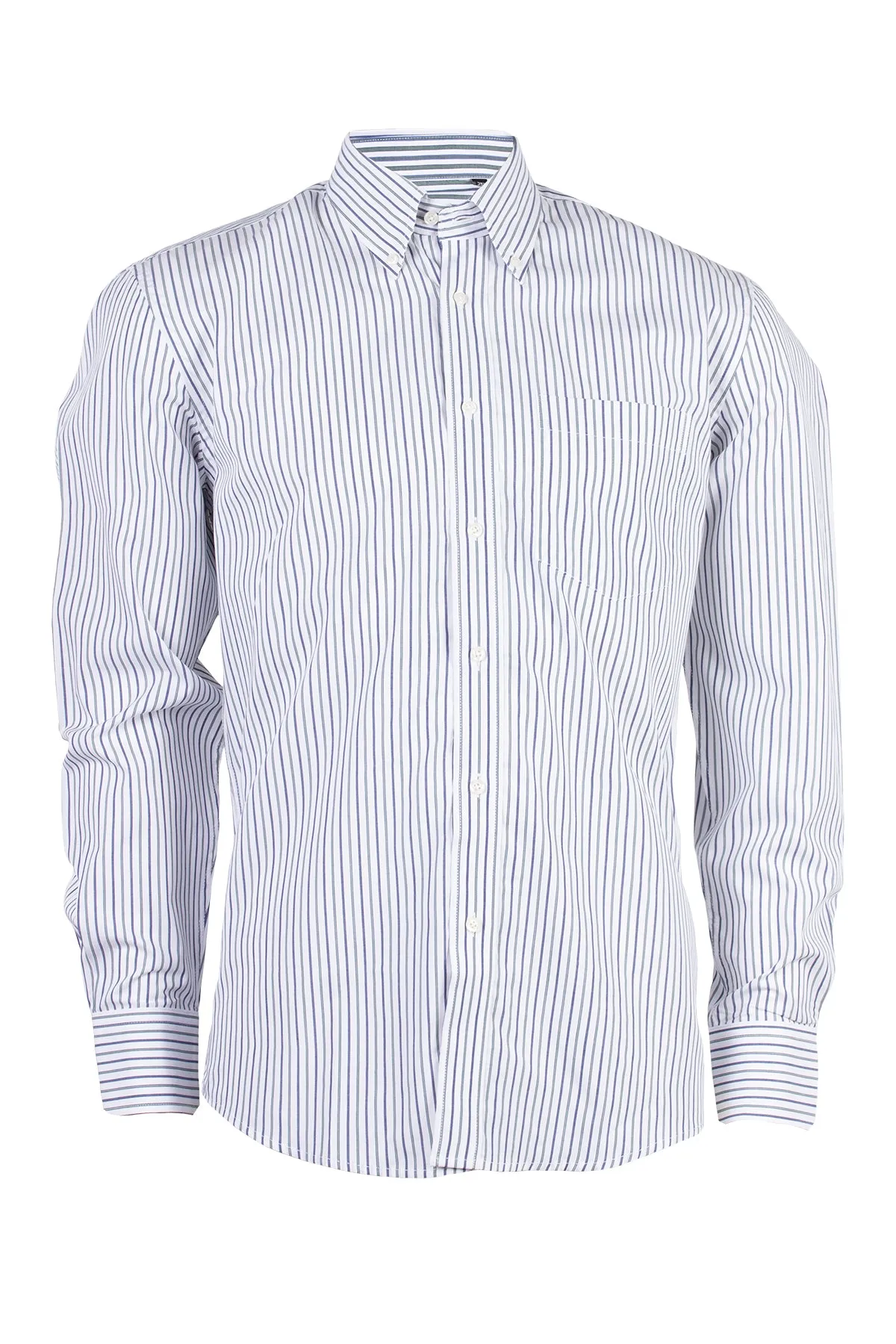 Camicia da uomo button down a righe