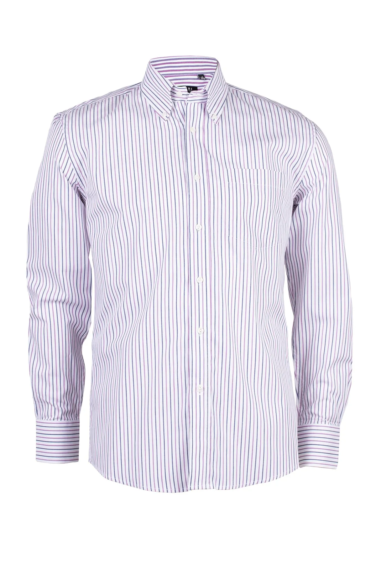Camicia da uomo button down a righe