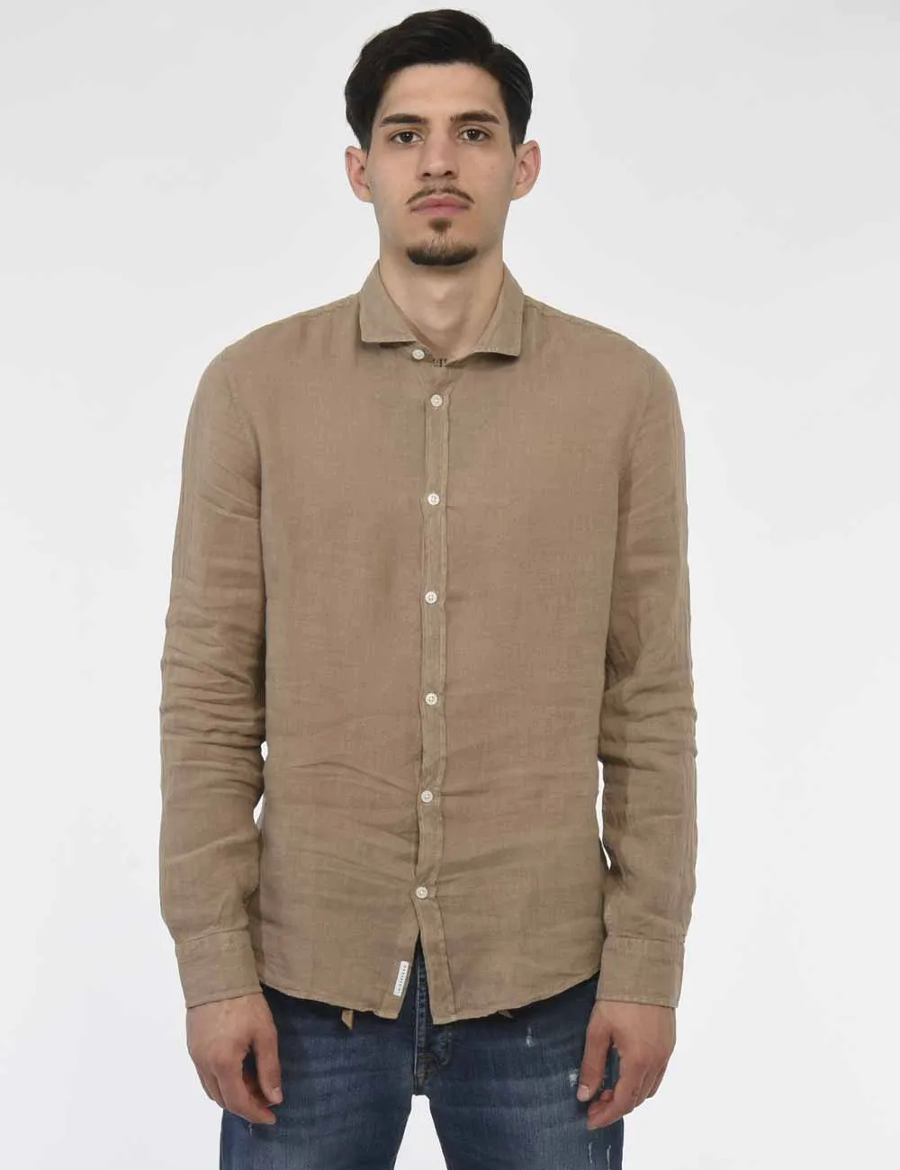 Camicia Gazzarrini Marrone