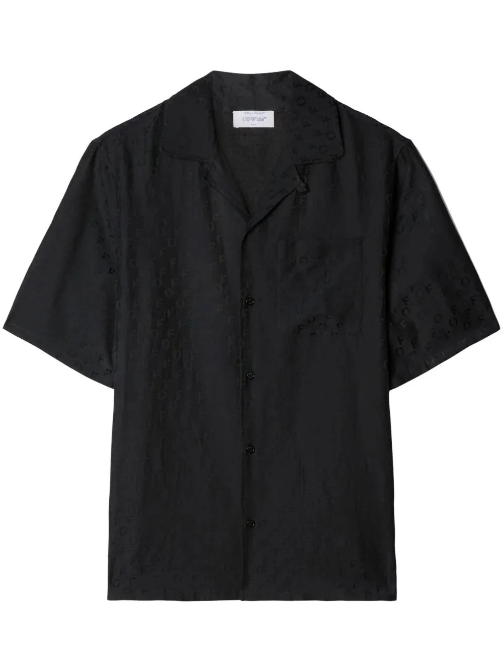 CAMICIA HOLIDAY CON LOGO ALL-OVER