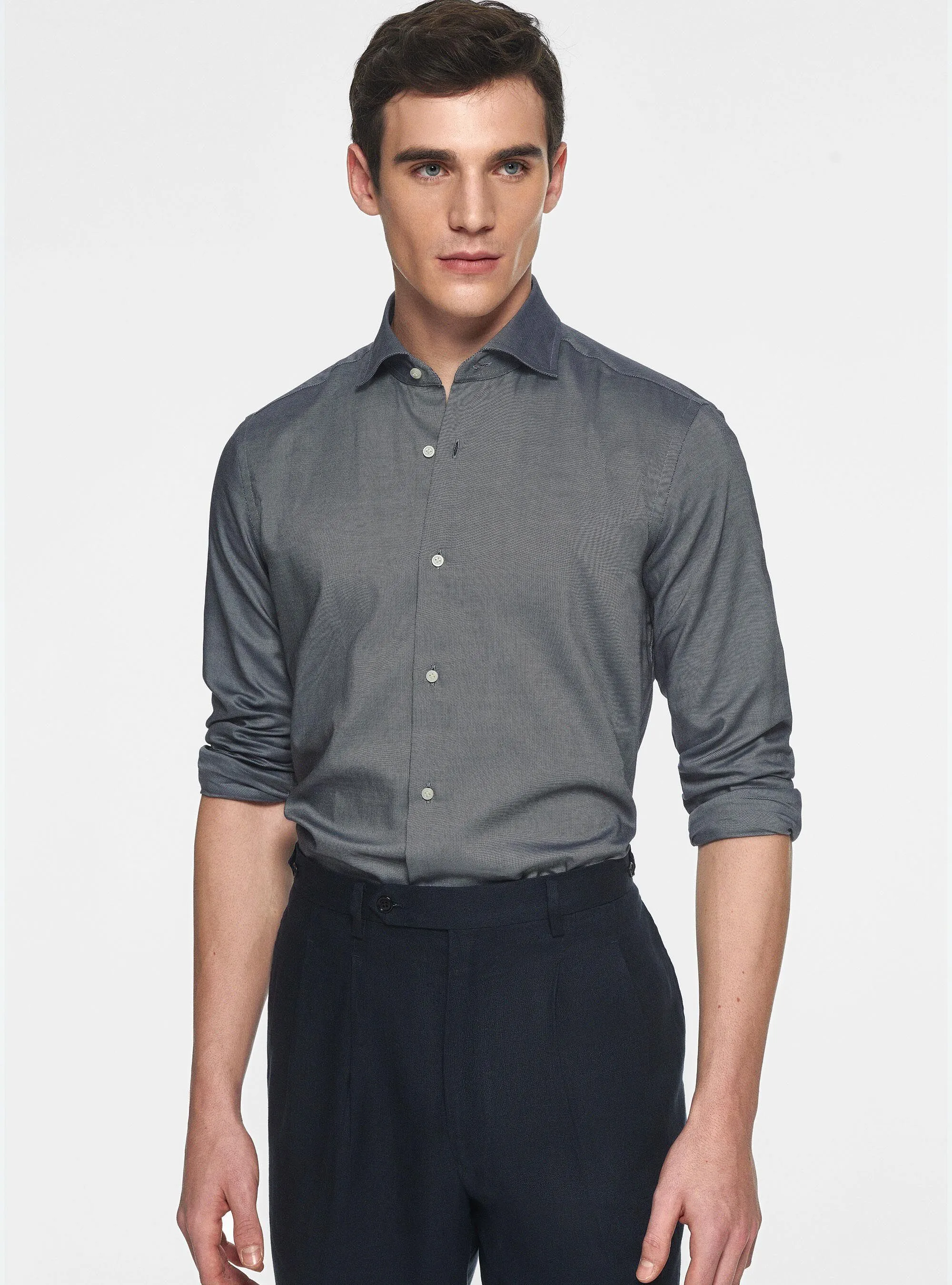 Camicia in cotone oxford
