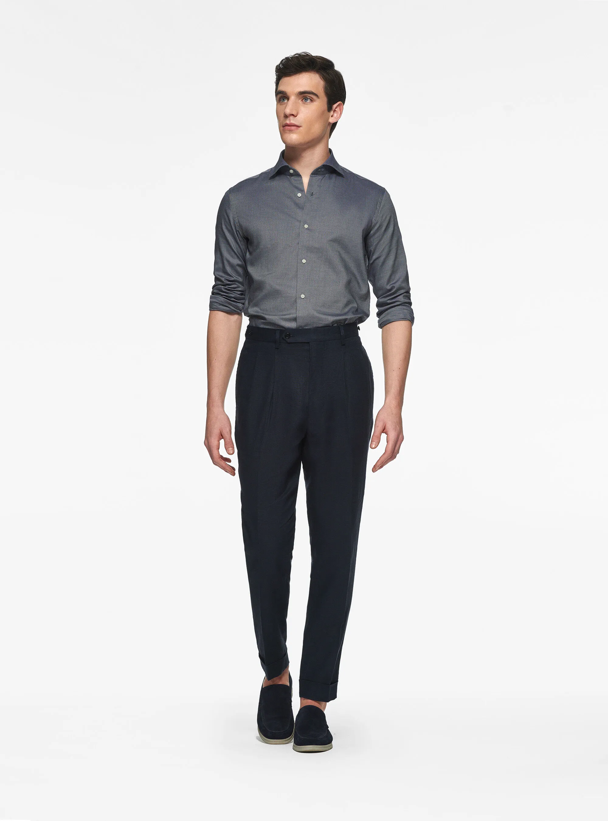 Camicia in cotone oxford