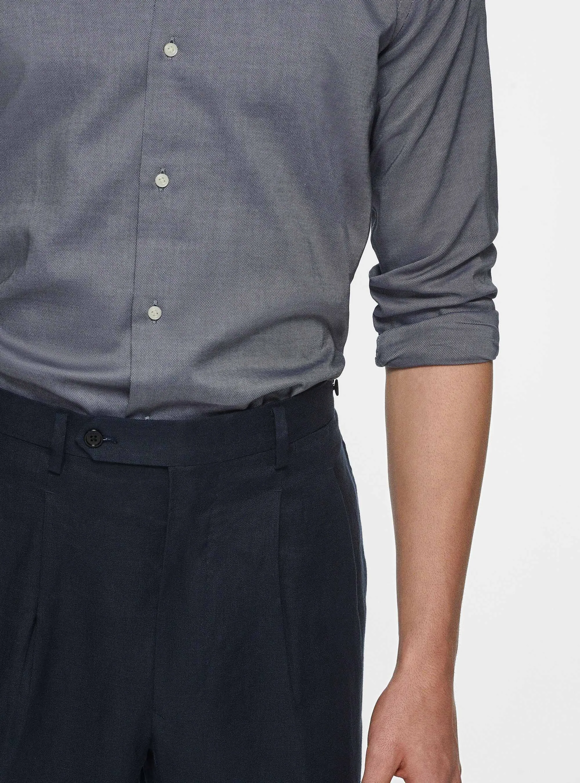 Camicia in cotone oxford