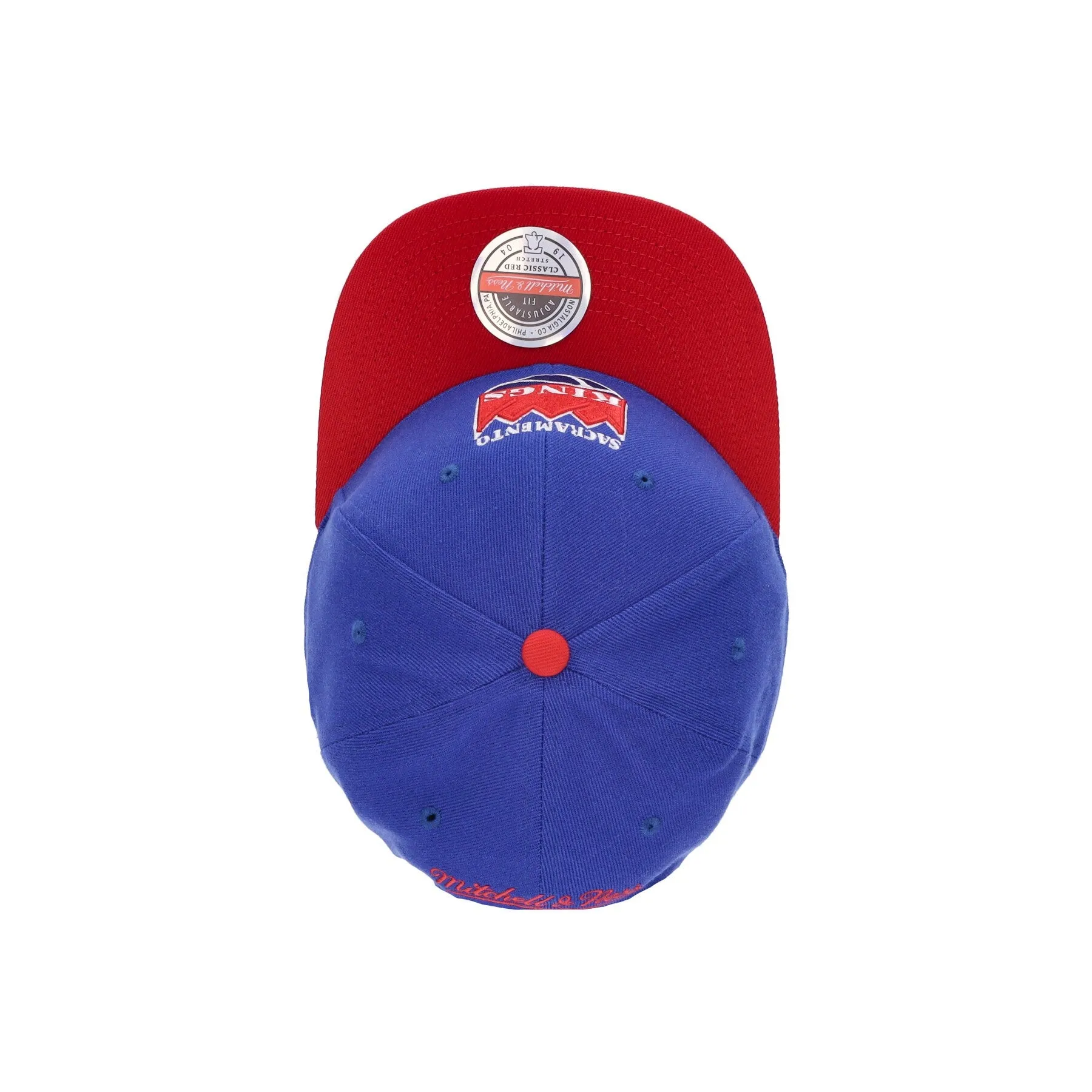 Cappellino Visiera Curva Uomo Nba Team 2 Tone 2.0 Stretch Snapback Hardwood Classics Sackin Original Team Colors