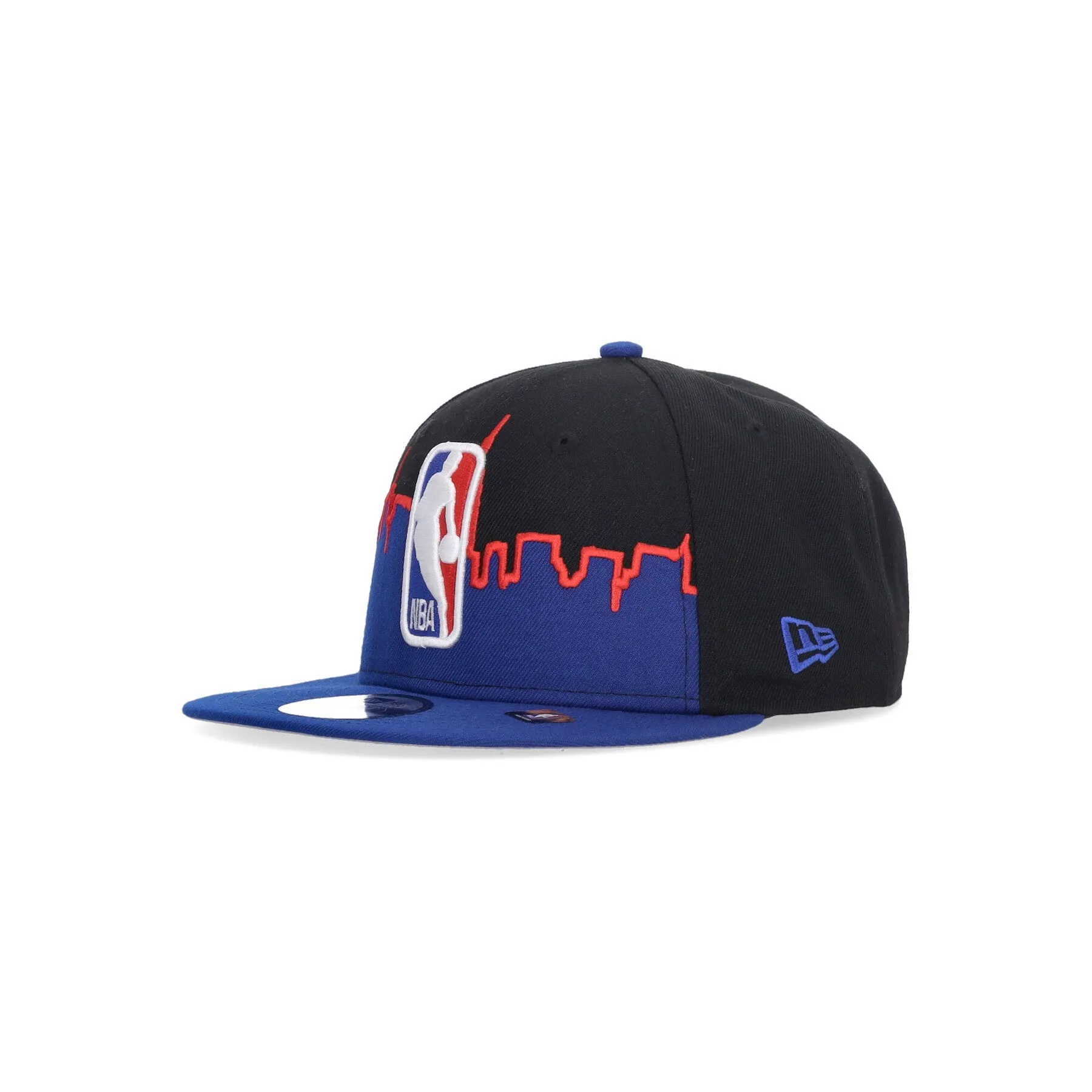 Cappellino Visiera Piatta Uomo Nba Em 950 Logo Black/original Team Colors