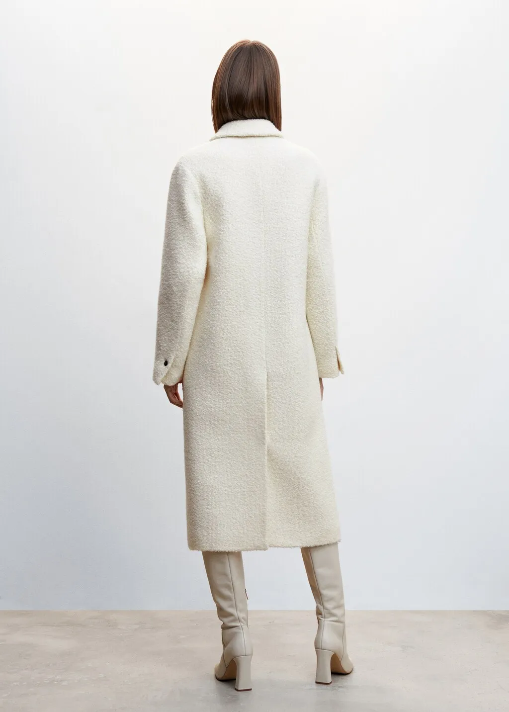 Cappotto riccio lana
